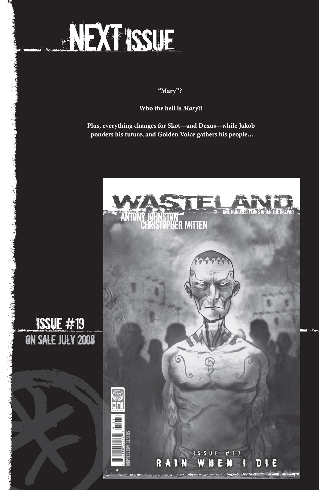 Read online Wasteland (2006) comic -  Issue #18 - 26