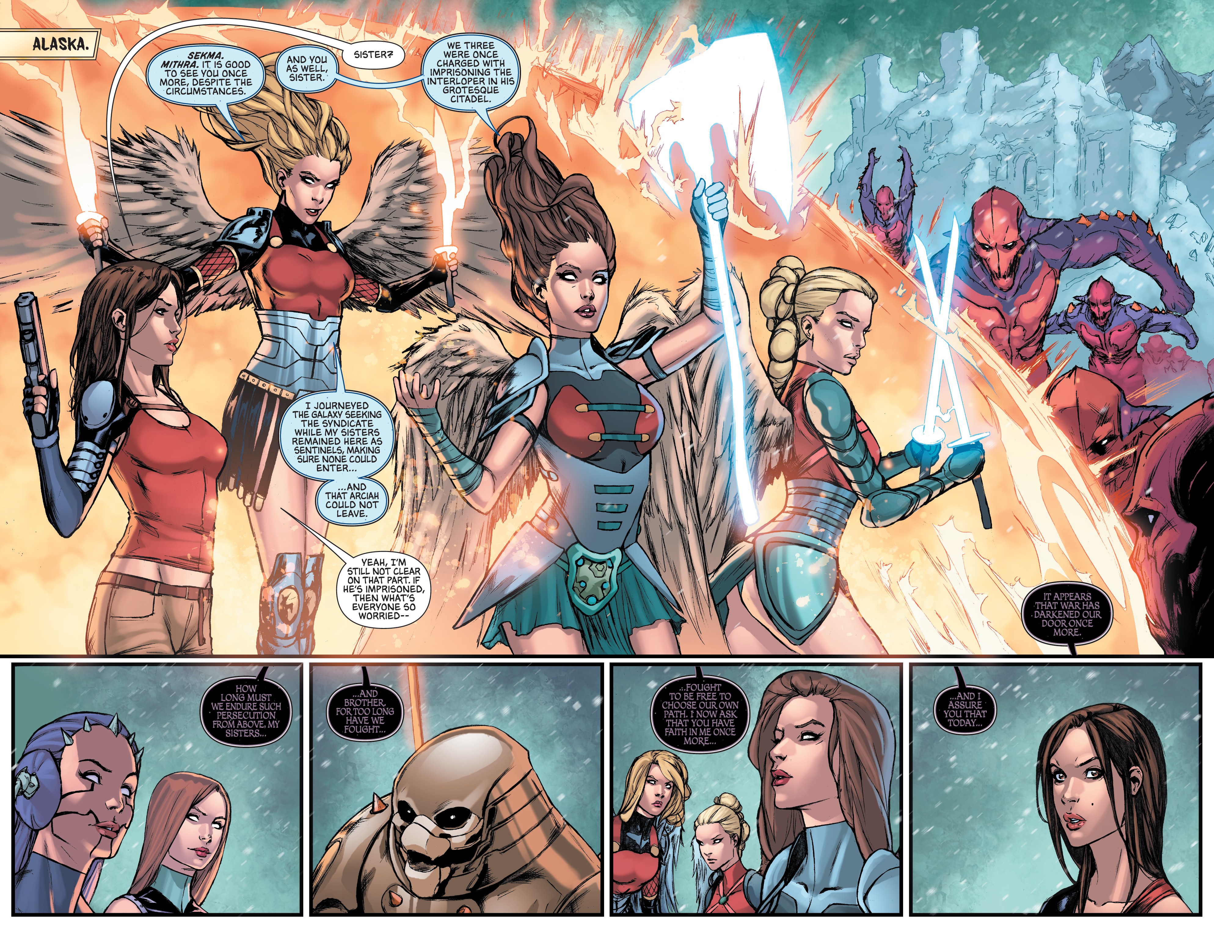 Read online Dissension: War Eternal comic -  Issue #5 - 13