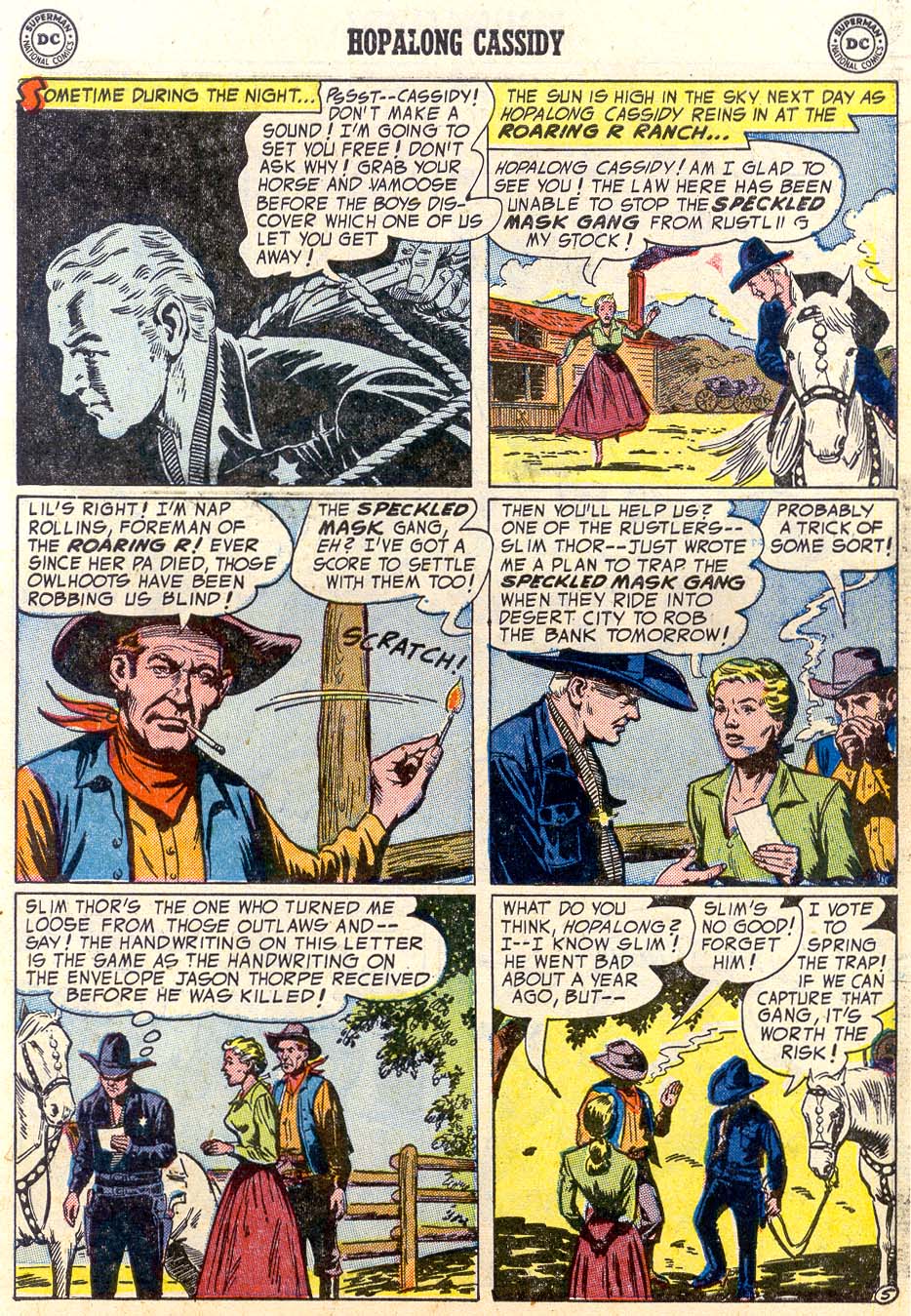 Read online Hopalong Cassidy comic -  Issue #91 - 7