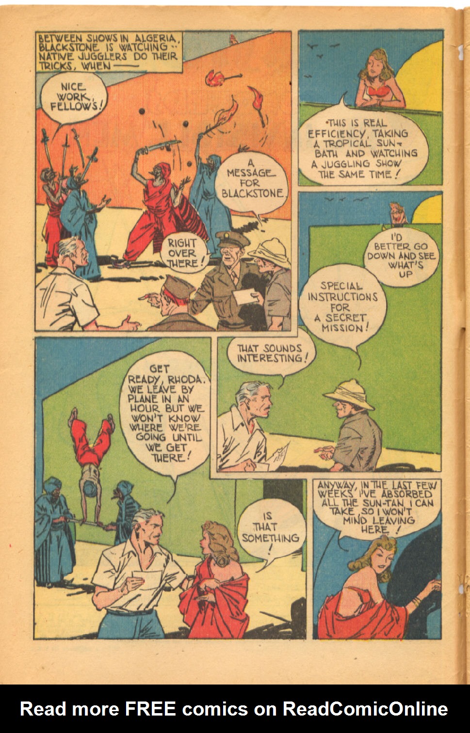 Read online Super-Magician Comics comic -  Issue #38 - 4