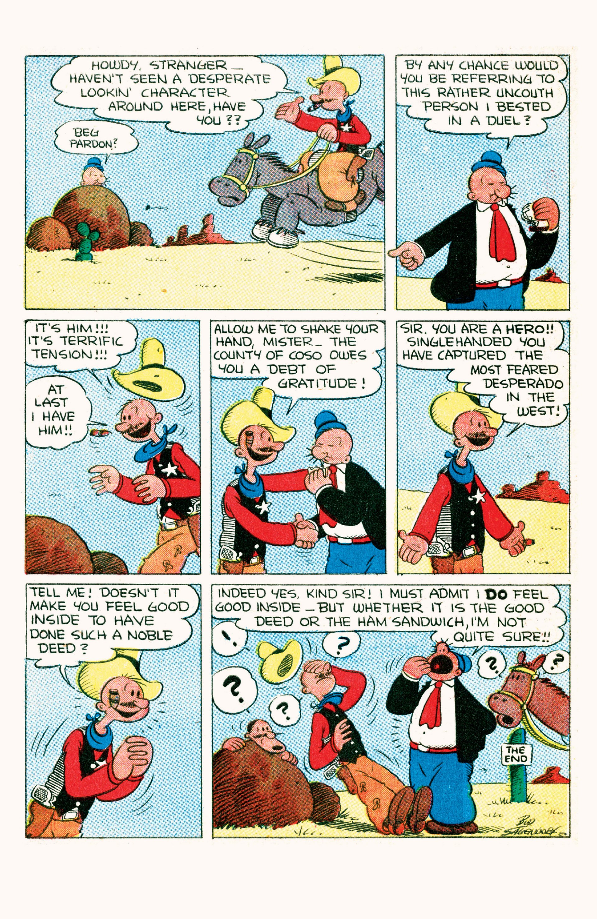 Read online Classic Popeye comic -  Issue #6 - 34