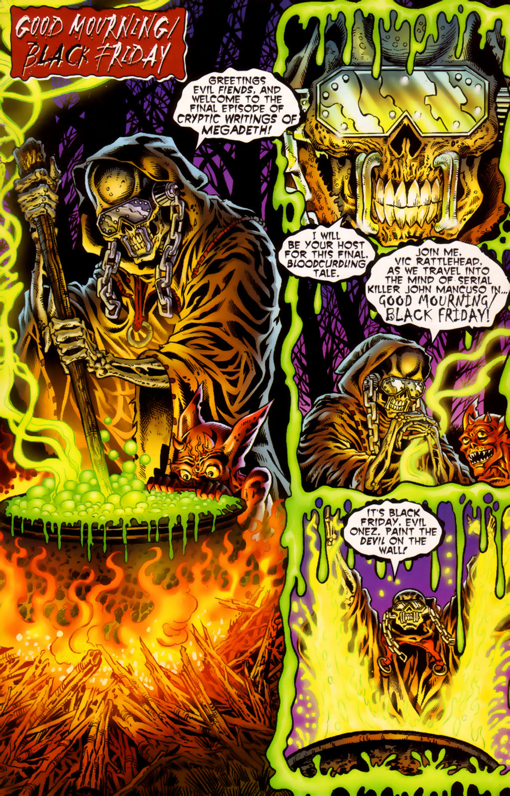 Read online Cryptic Writings of Megadeth comic -  Issue #4 - 19