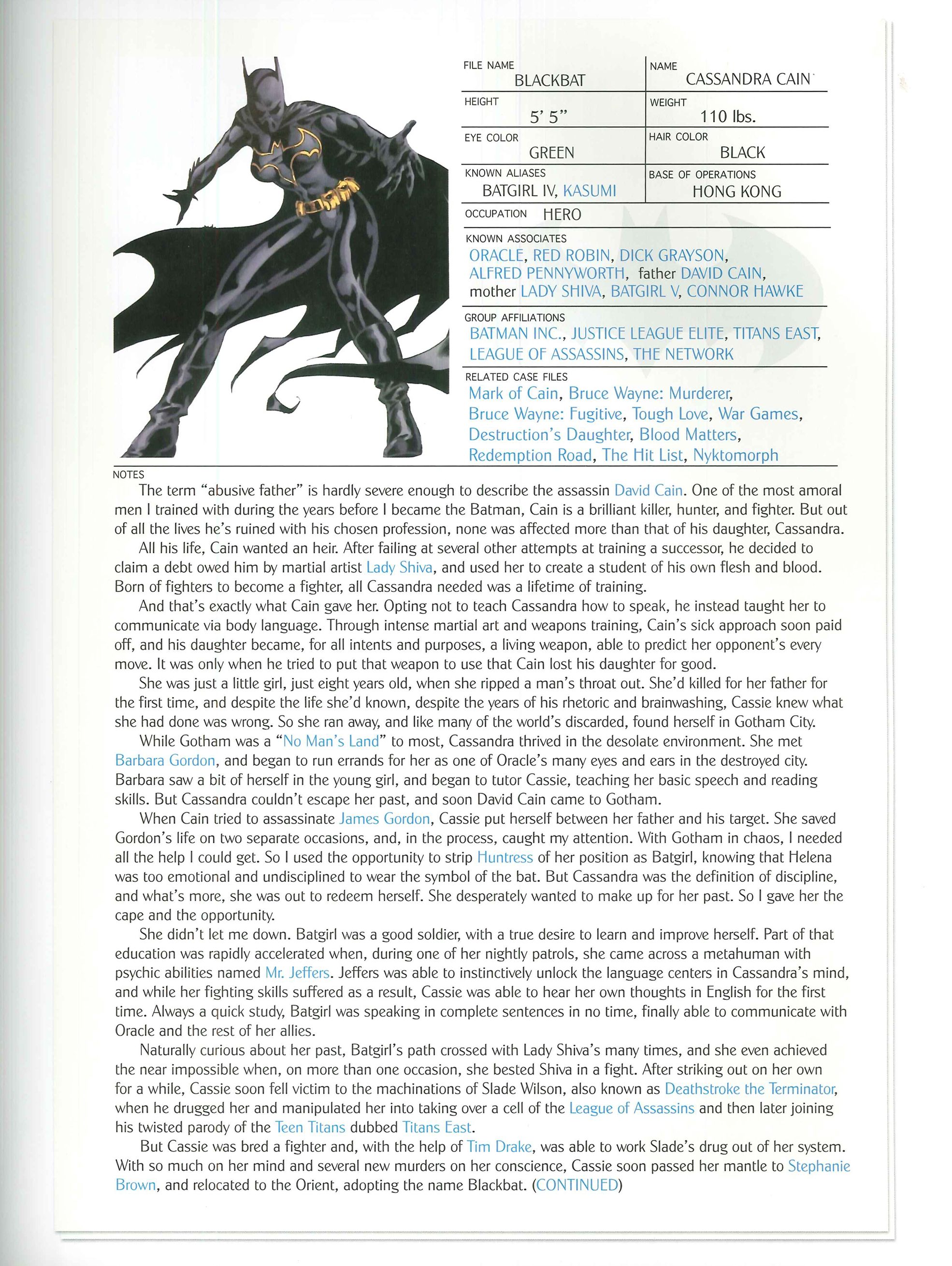 Read online The Batman Files comic -  Issue # TPB (Part 3) - 66