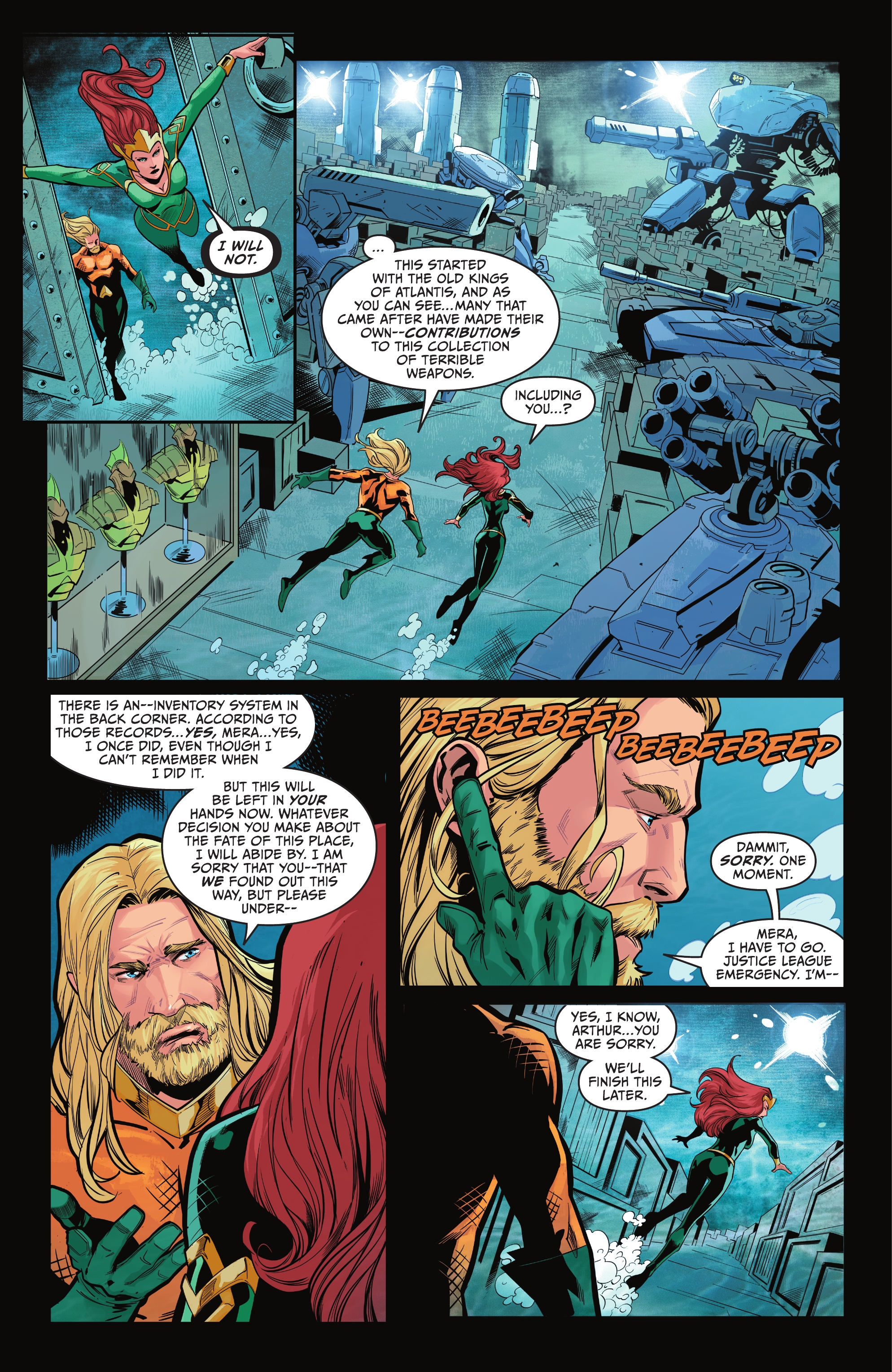 Read online Aquamen comic -  Issue #6 - 9
