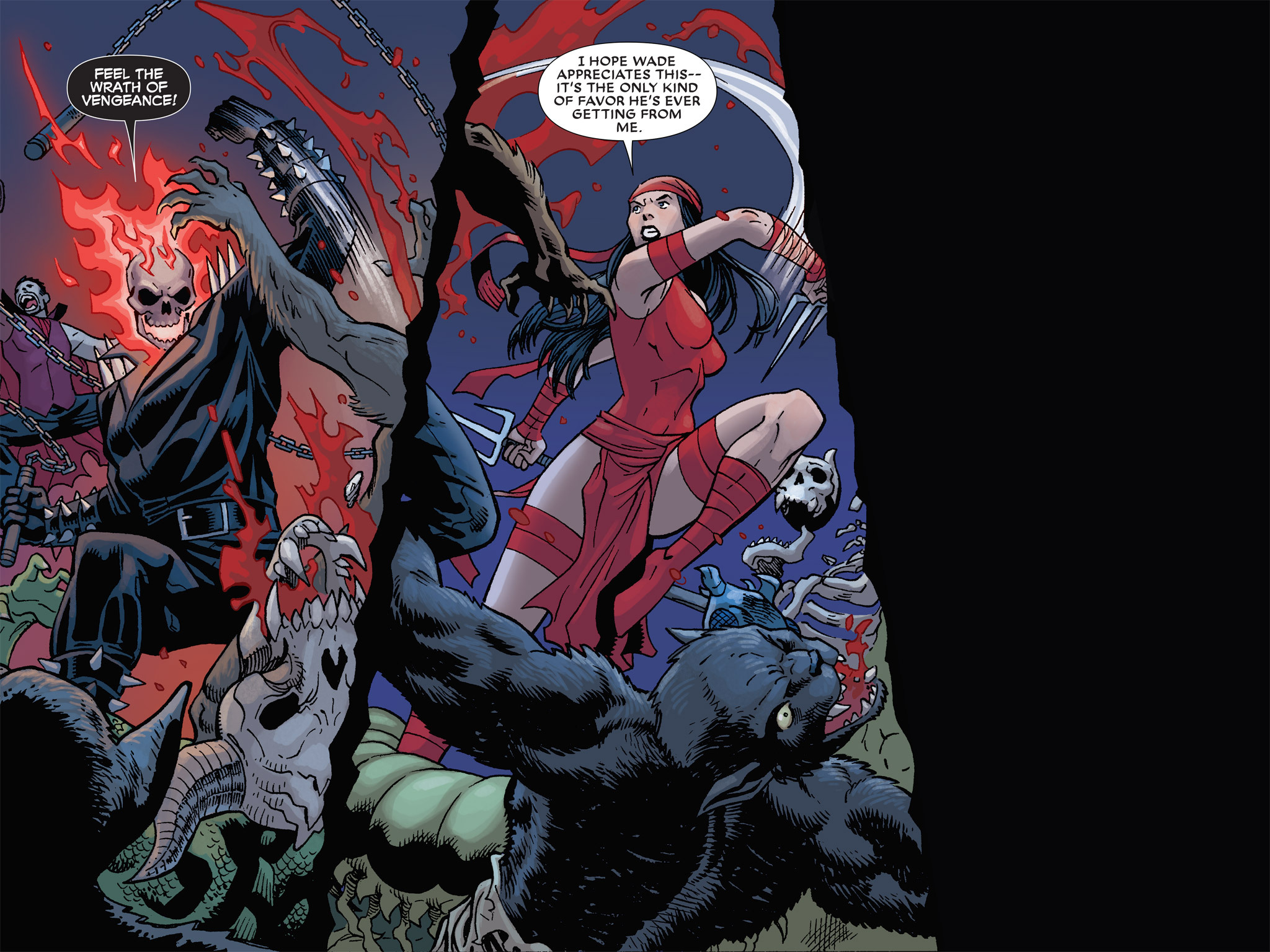 Read online Deadpool: Dracula's Gauntlet comic -  Issue # Part 8 - 22