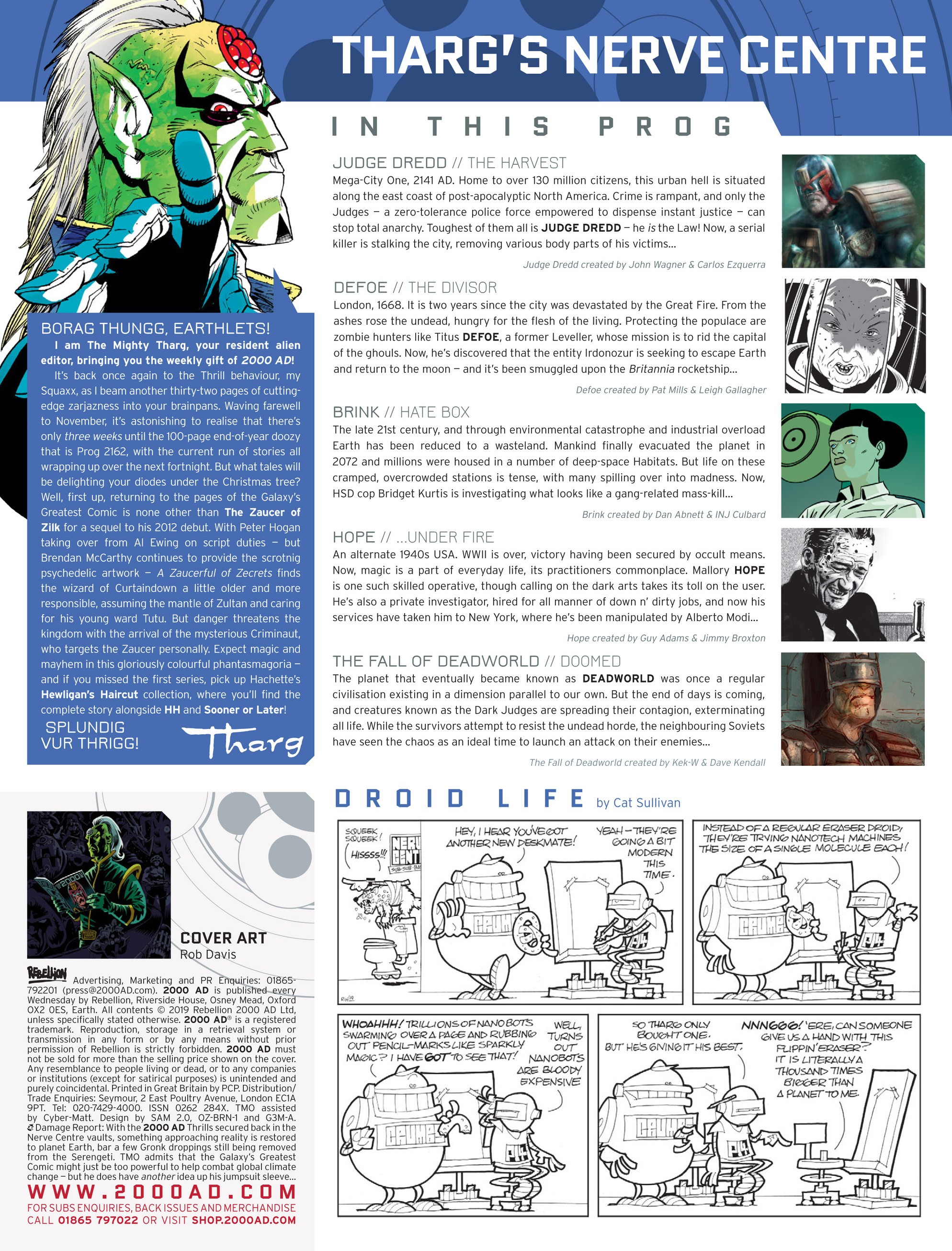 Read online 2000 AD comic -  Issue #2159 - 2