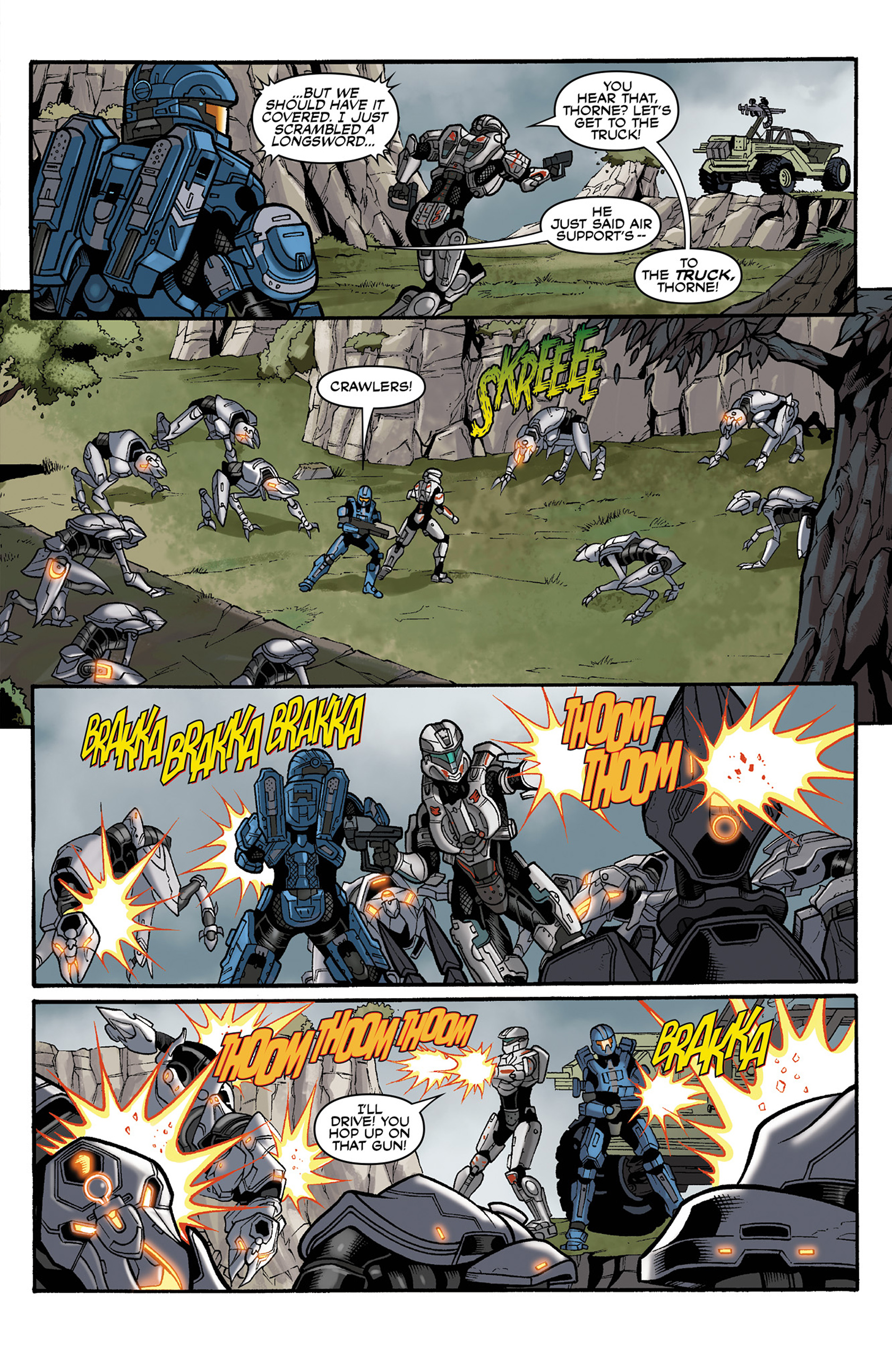 Read online Halo: Escalation comic -  Issue #13 - 9