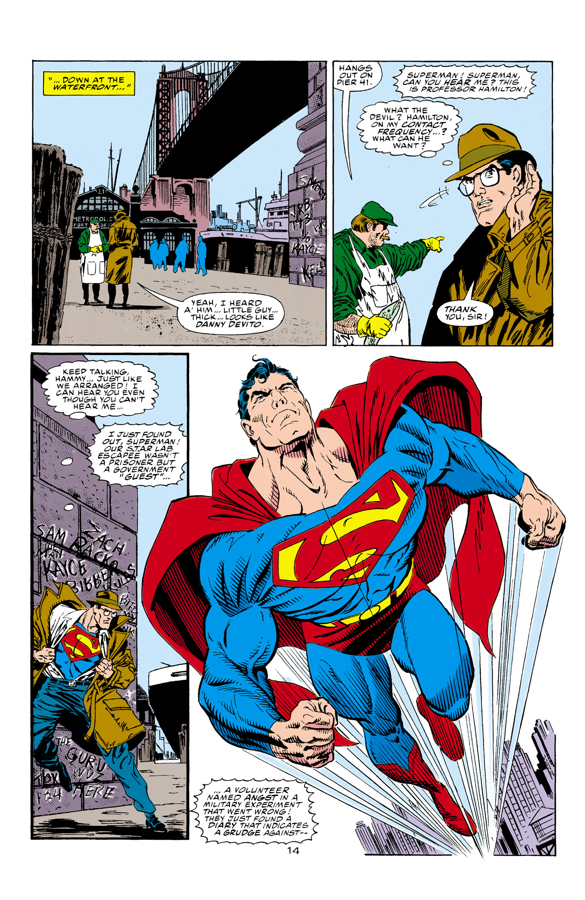 Read online Superman: The Man of Steel (1991) comic -  Issue #4 - 15