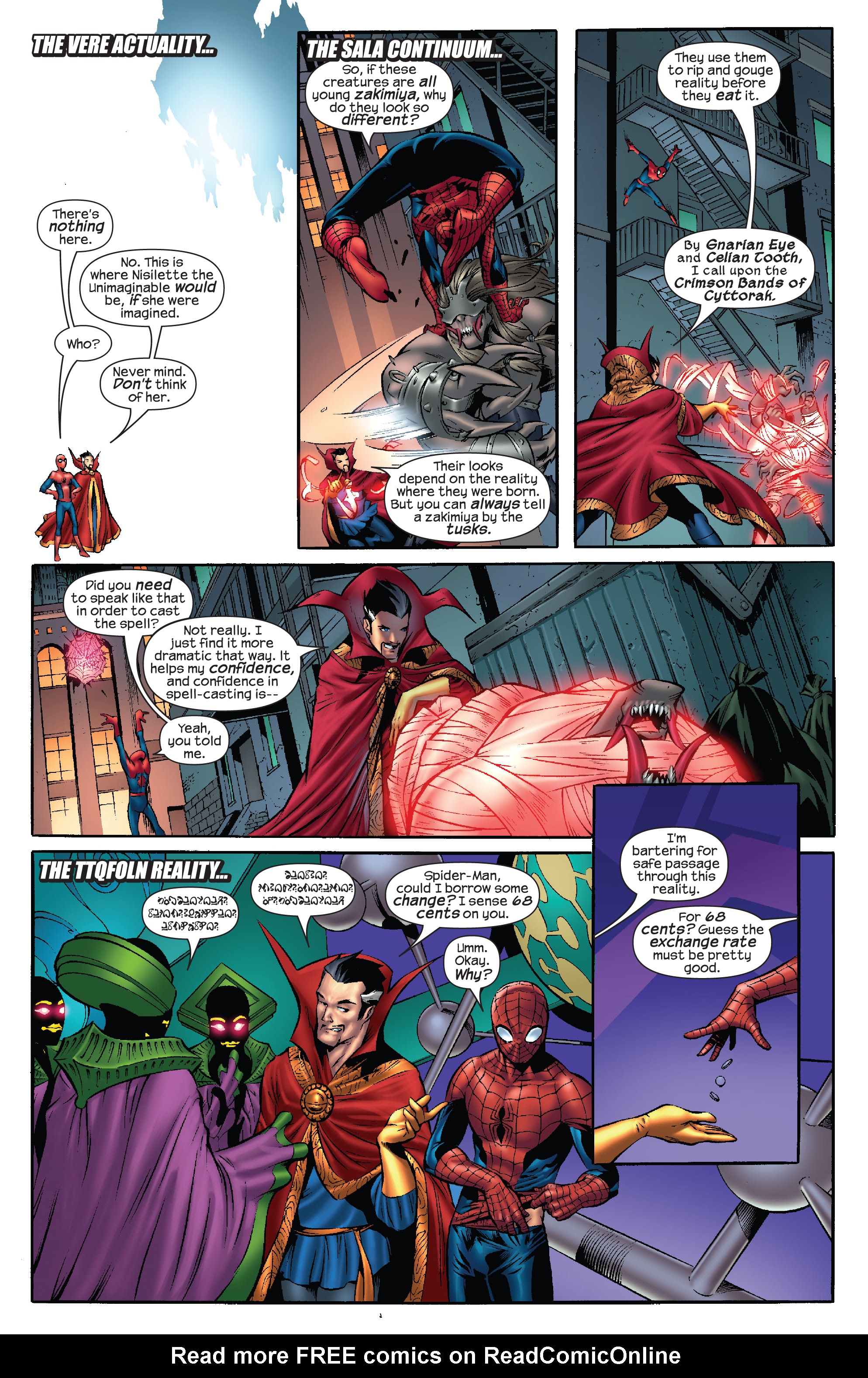 Read online Marvel-Verse: Thanos comic -  Issue #Marvel-Verse (2019) Doctor Strange - 109