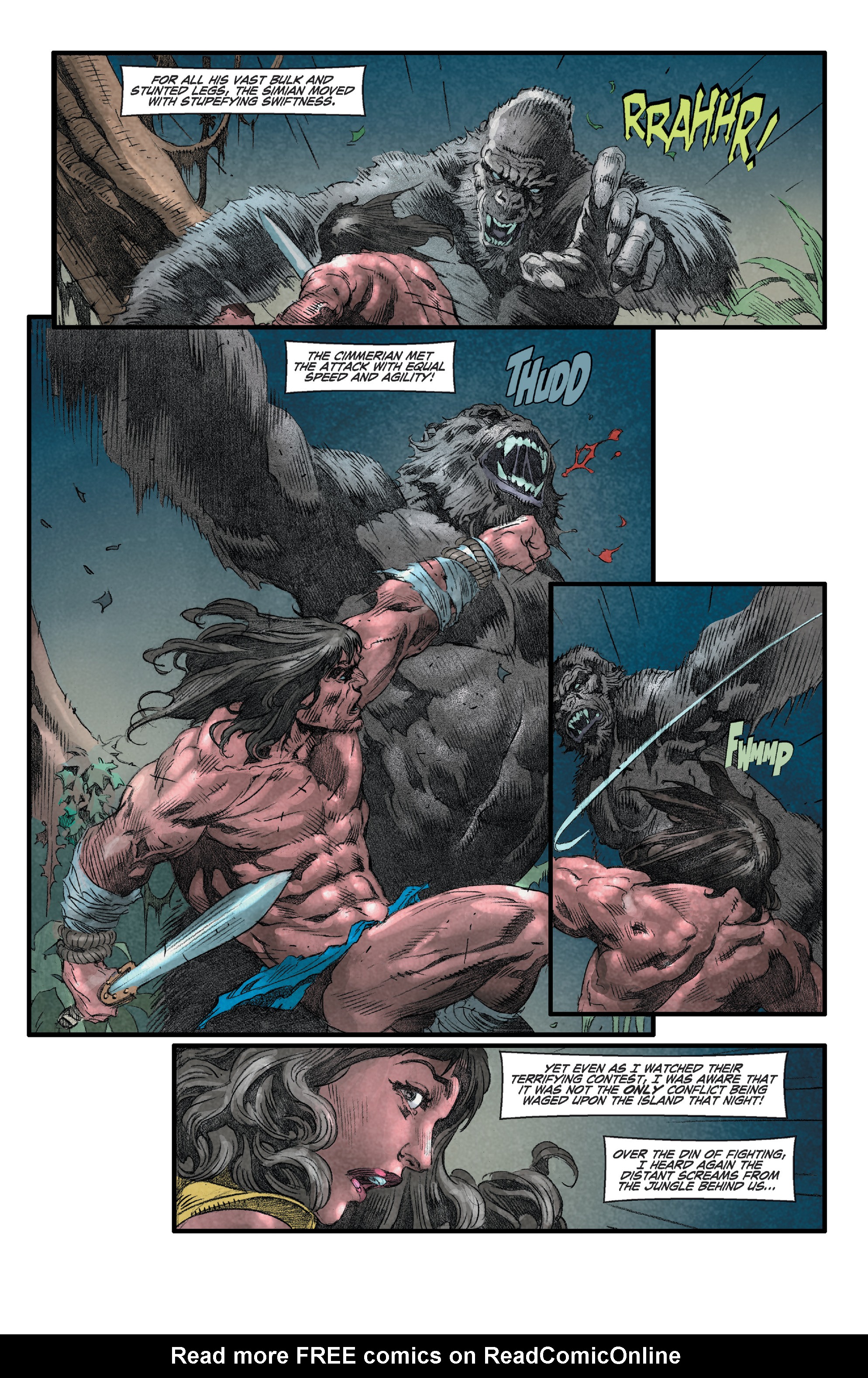 Read online Conan Chronicles Epic Collection comic -  Issue # TPB The Battle of Shamla Pass (Part 4) - 93