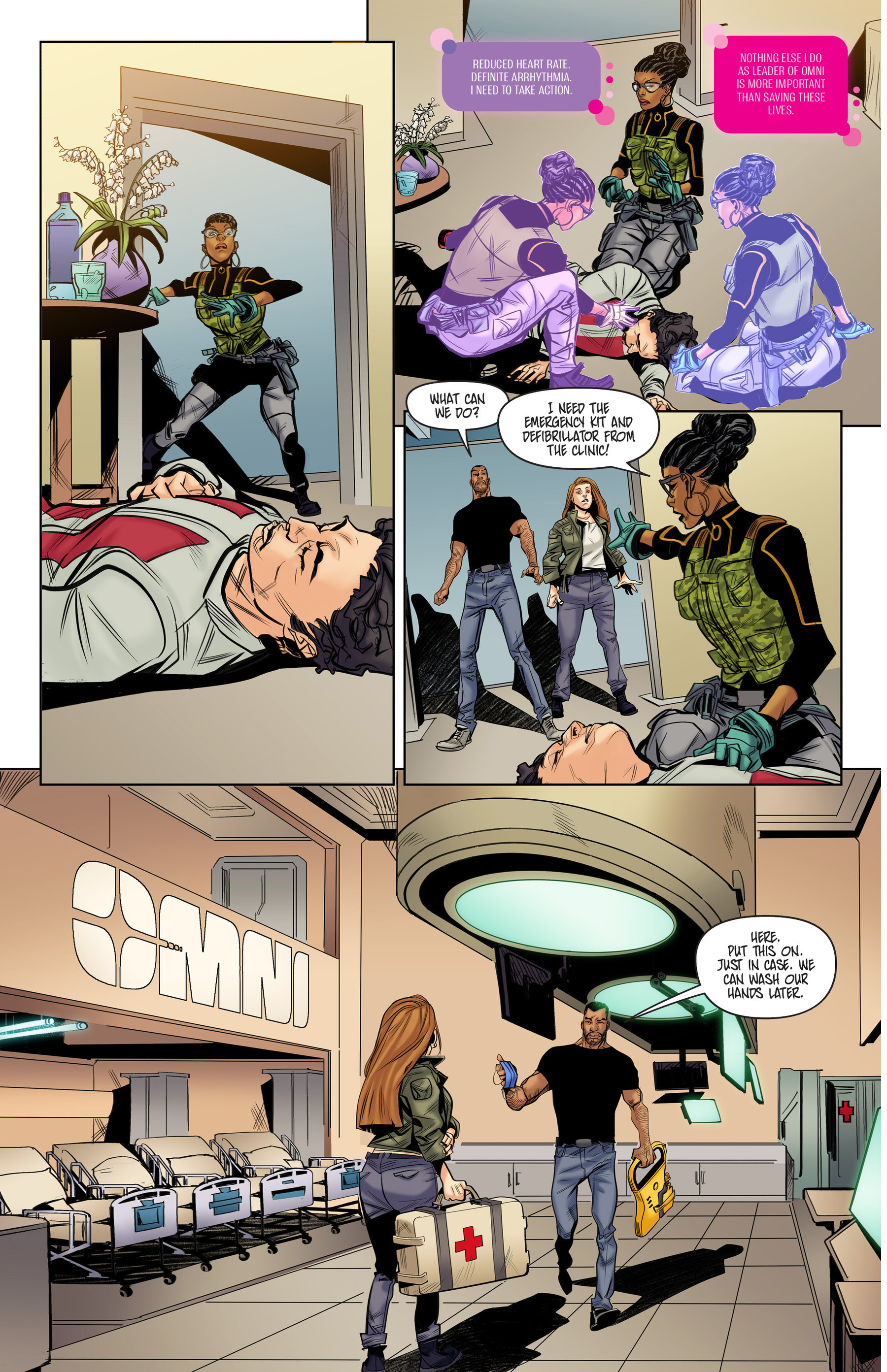 Read online Omni comic -  Issue #10 - 11