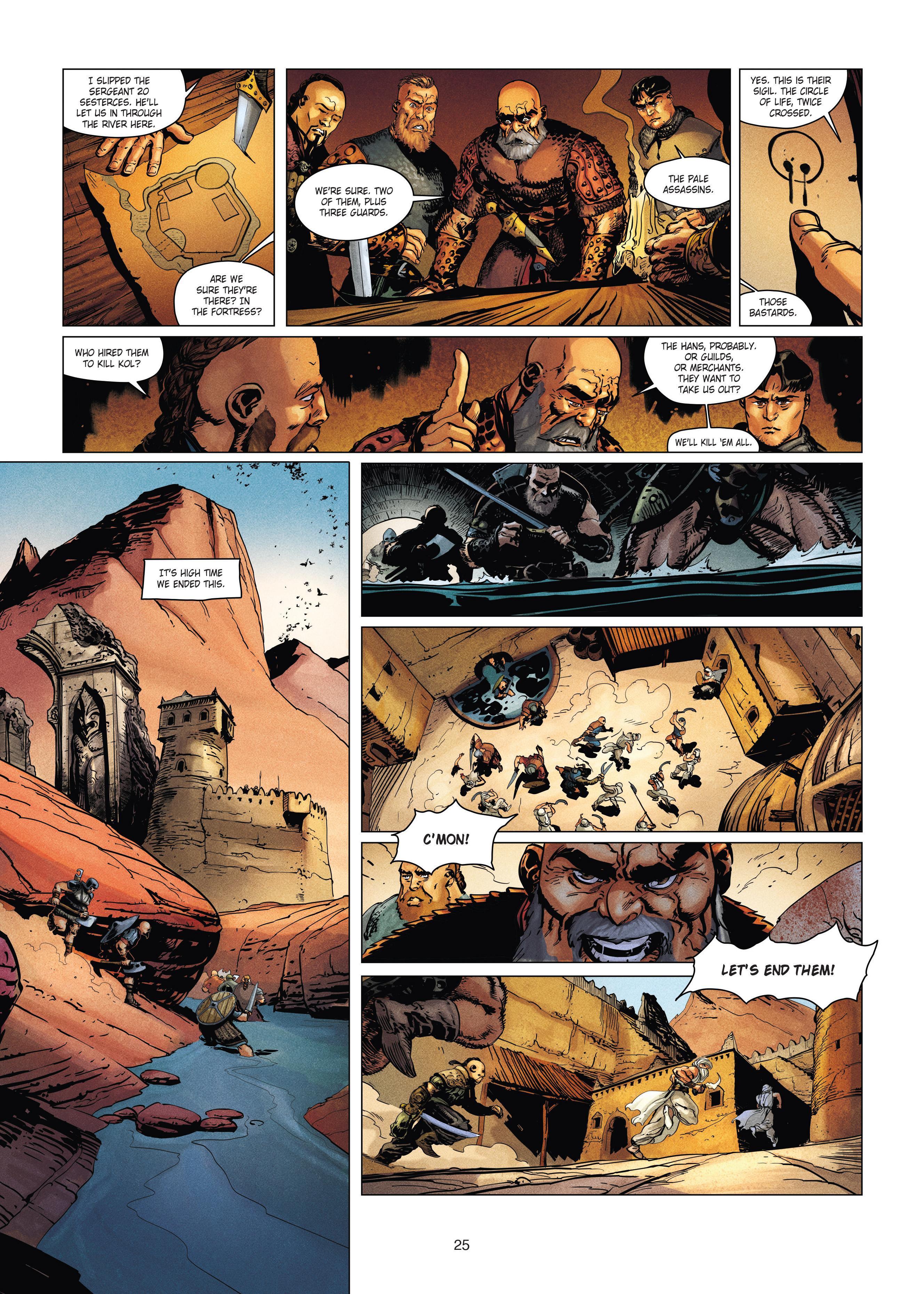 Read online Chronicles of the Dragon Knights comic -  Issue #21 - 25