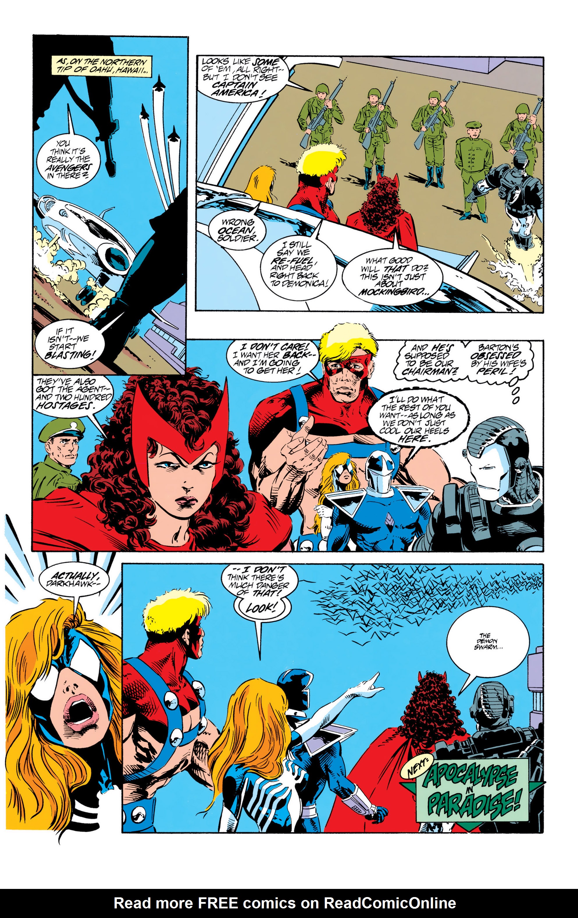 Read online Avengers West Coast (1989) comic -  Issue #94 - 23