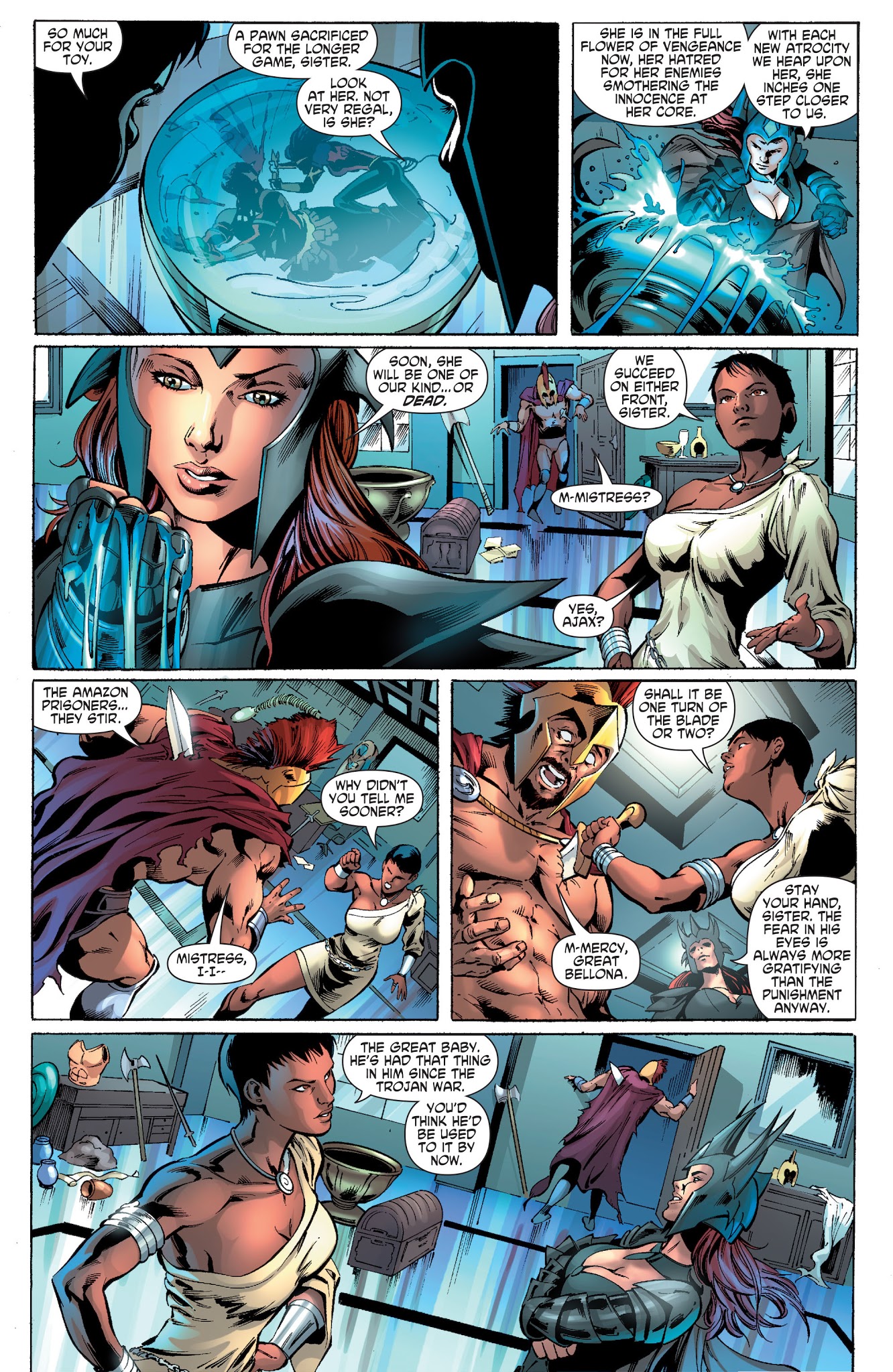 Read online Wonder Woman: Odyssey comic -  Issue # TPB 1 - 152