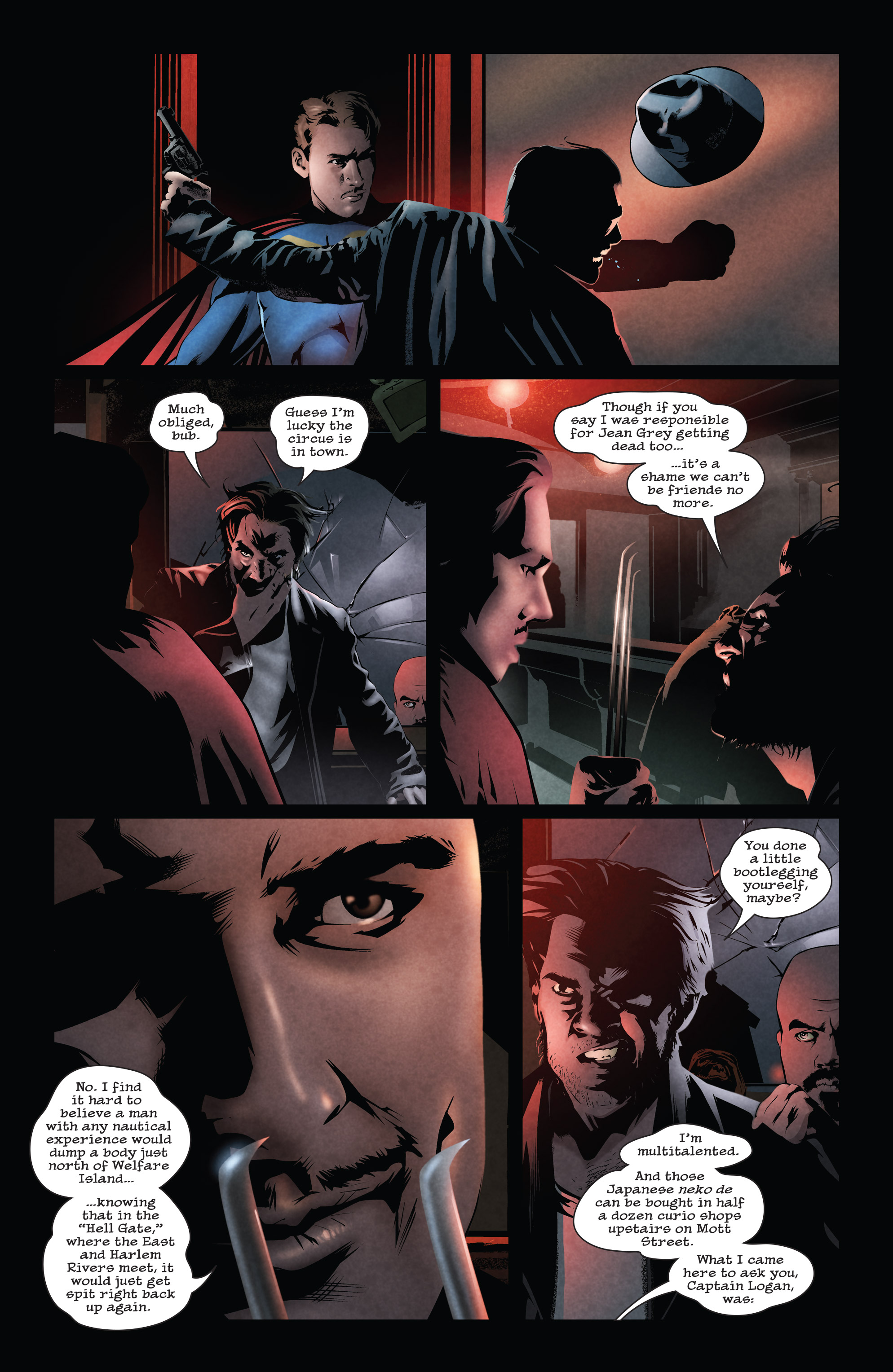 Read online X-Men Noir comic -  Issue #3 - 5