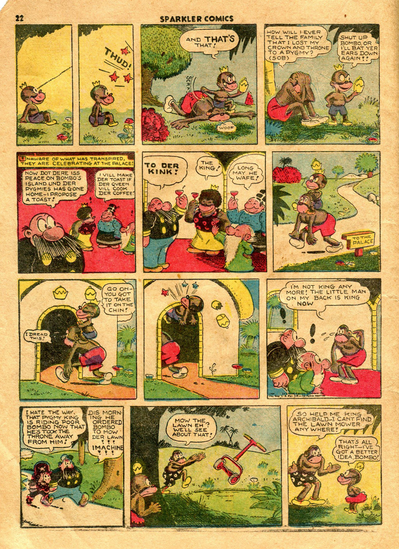Read online Sparkler Comics comic -  Issue #4 - 23