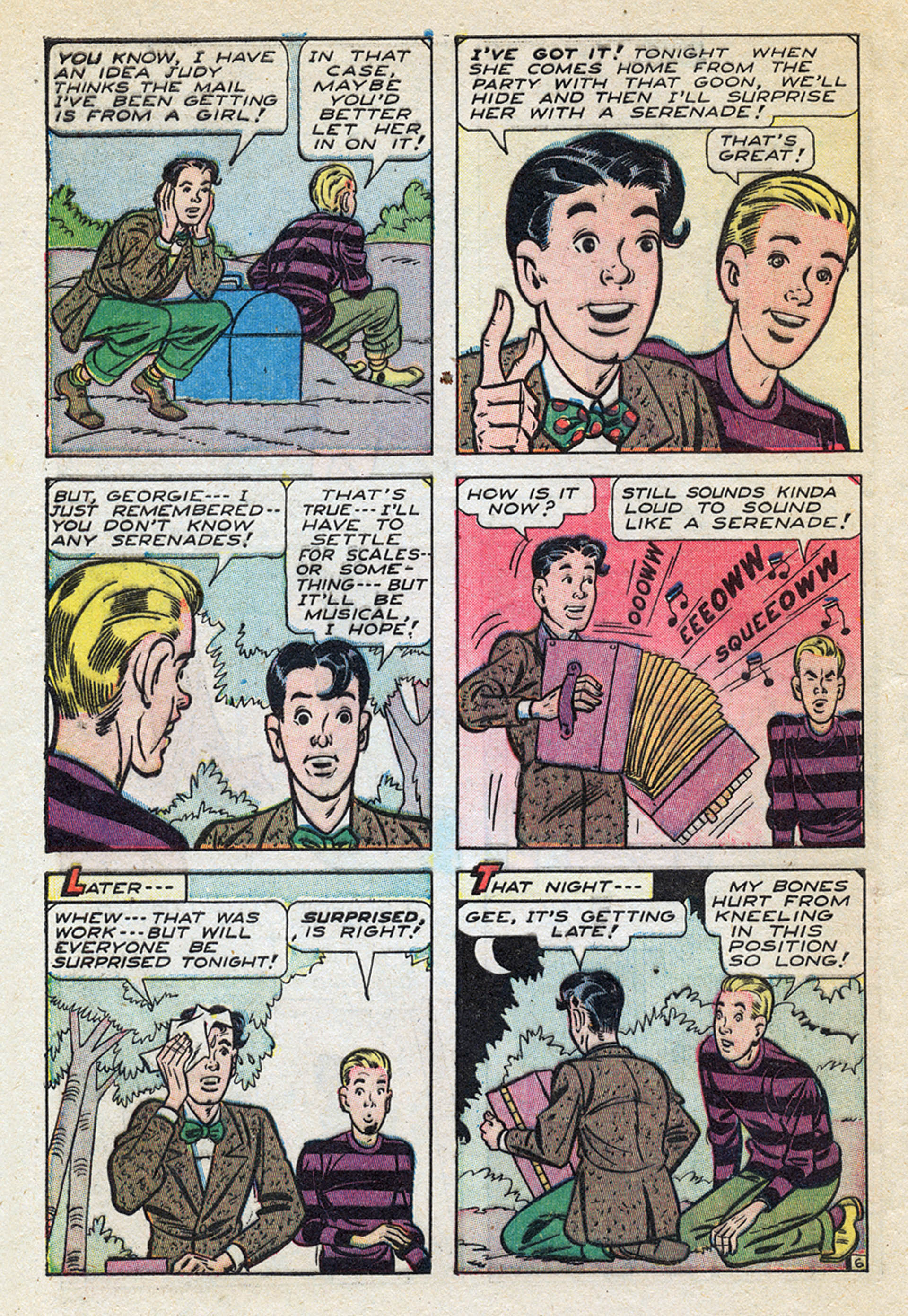 Read online Georgie Comics (1945) comic -  Issue #4 - 40