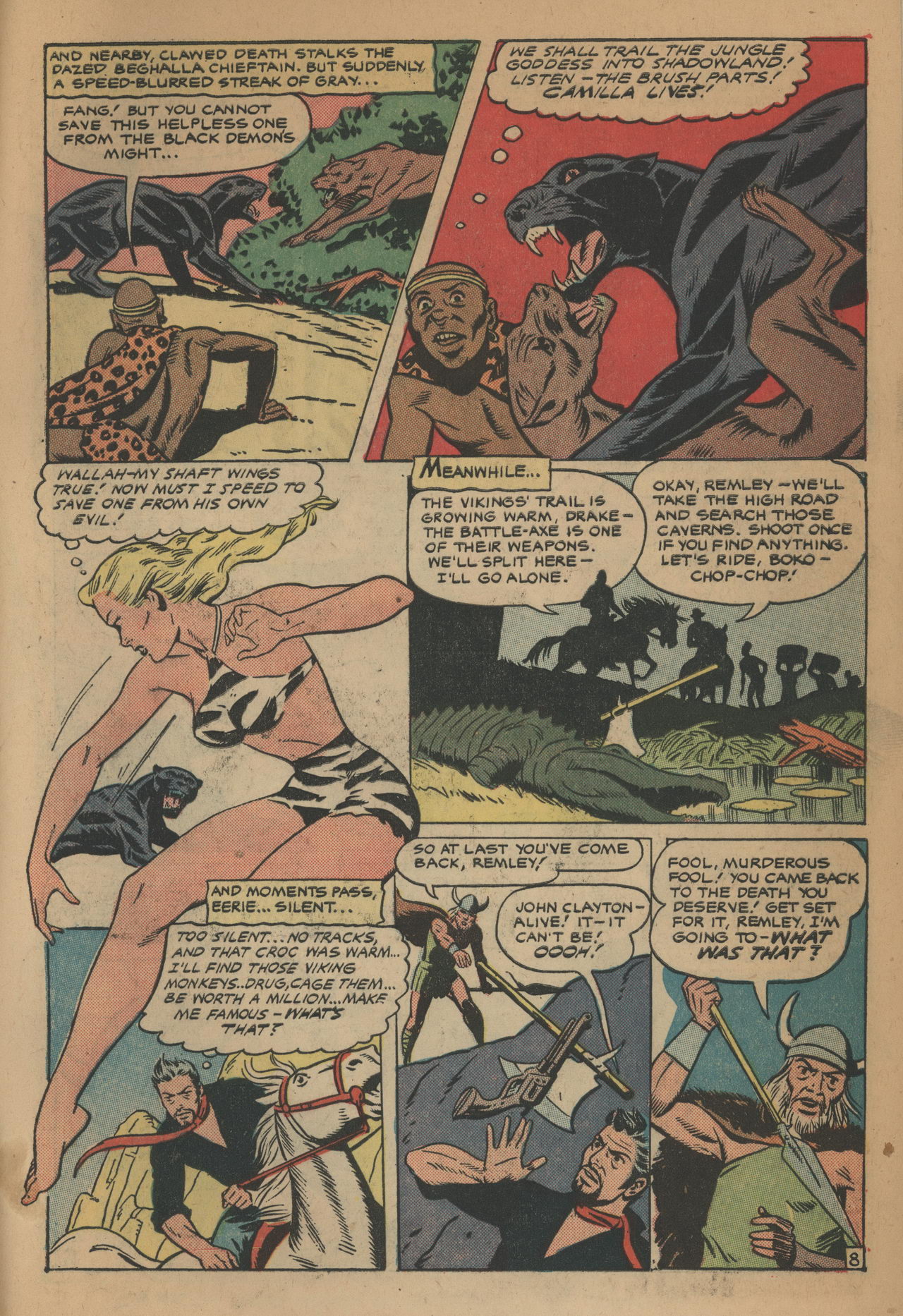 Read online Jungle Comics comic -  Issue #131 - 47