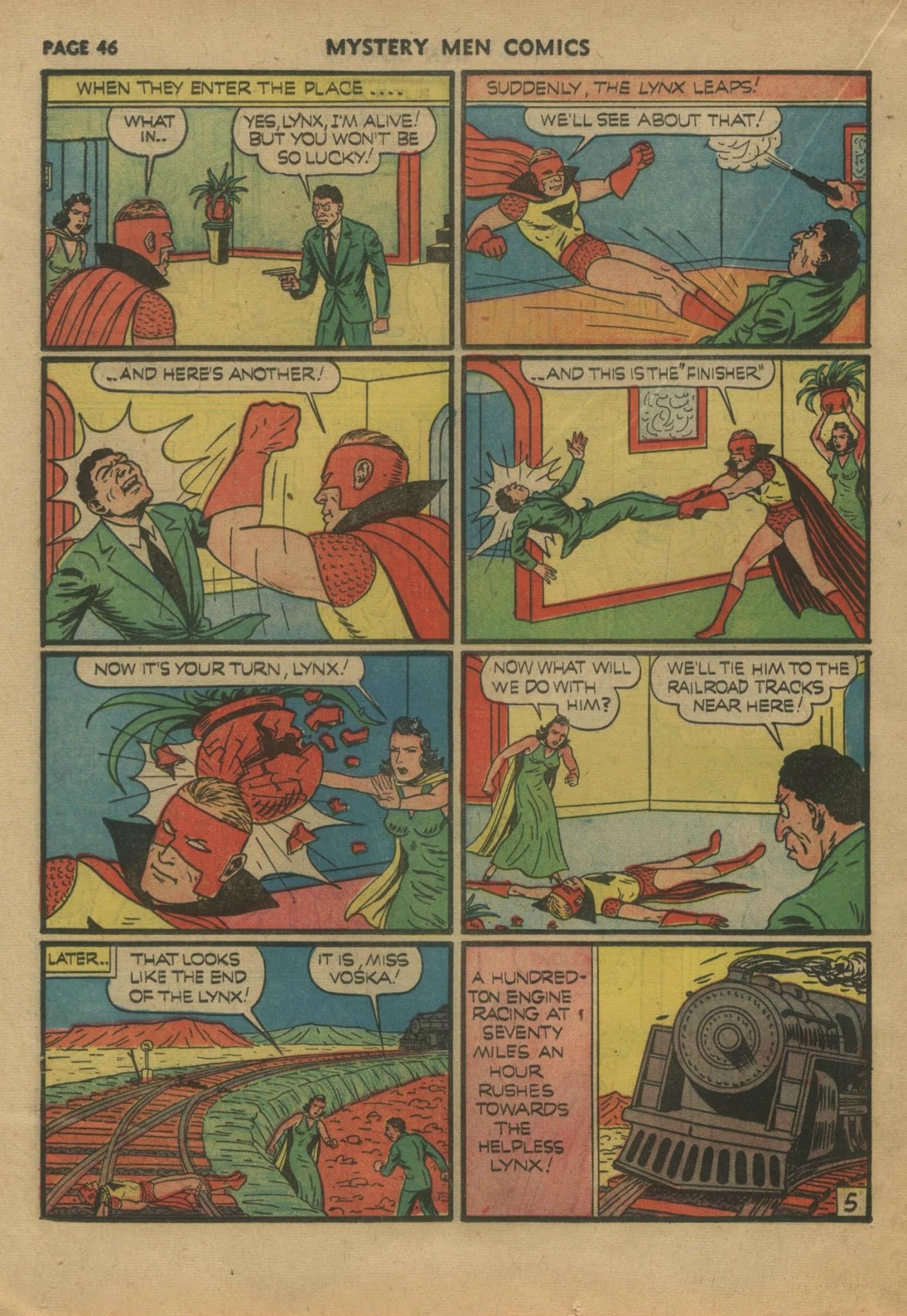 Read online Mystery Men Comics comic -  Issue #21 - 48