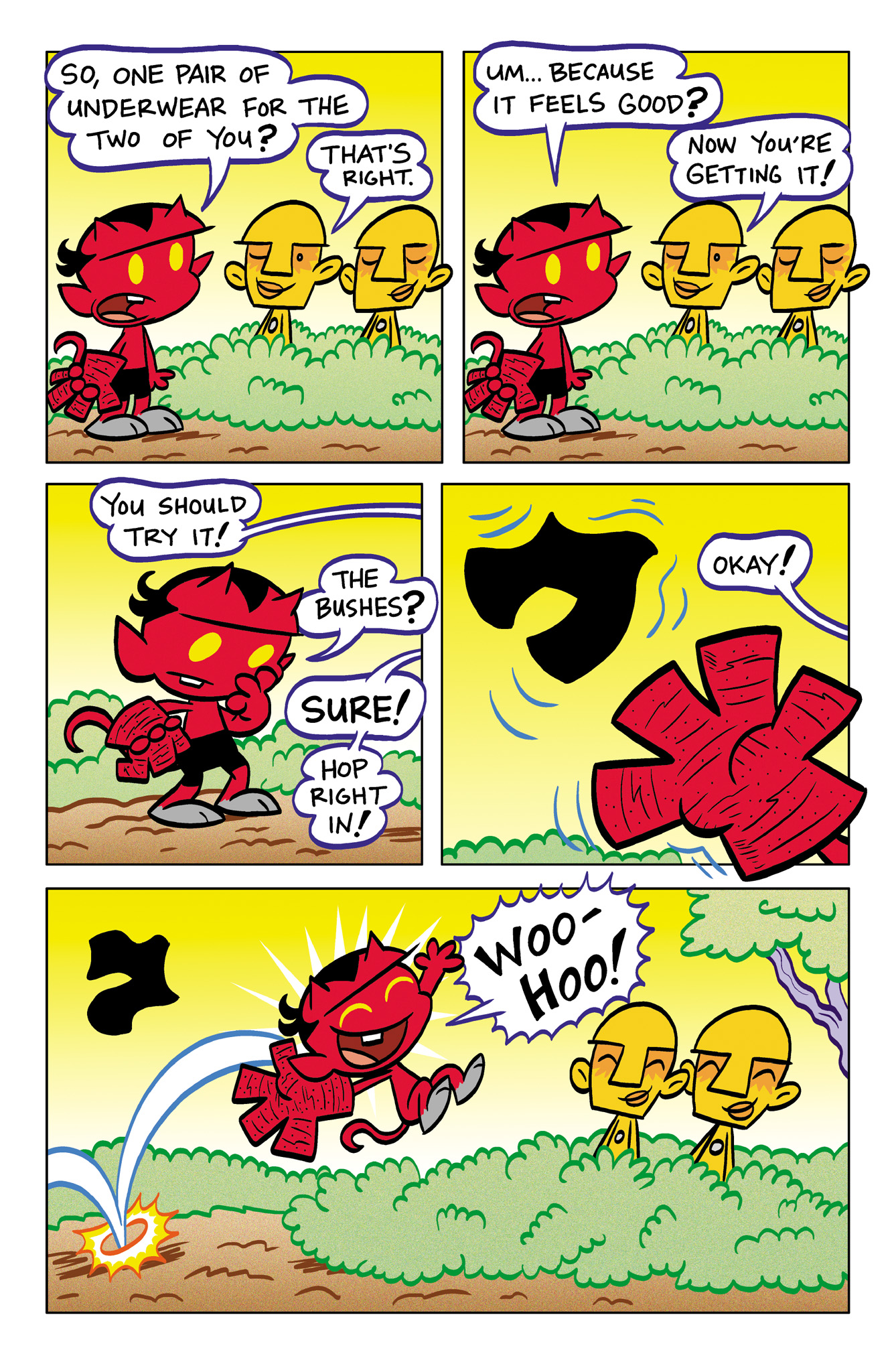 Read online Itty Bitty Hellboy comic -  Issue #5 - 20