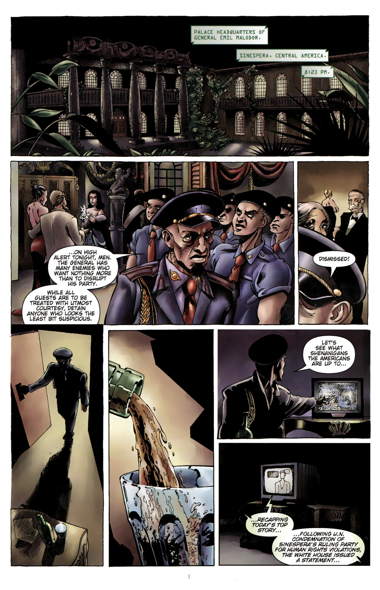 Read online CVO : Covert Vampiric Operations -- 100-Page Spectacular comic -  Issue # TPB - 3