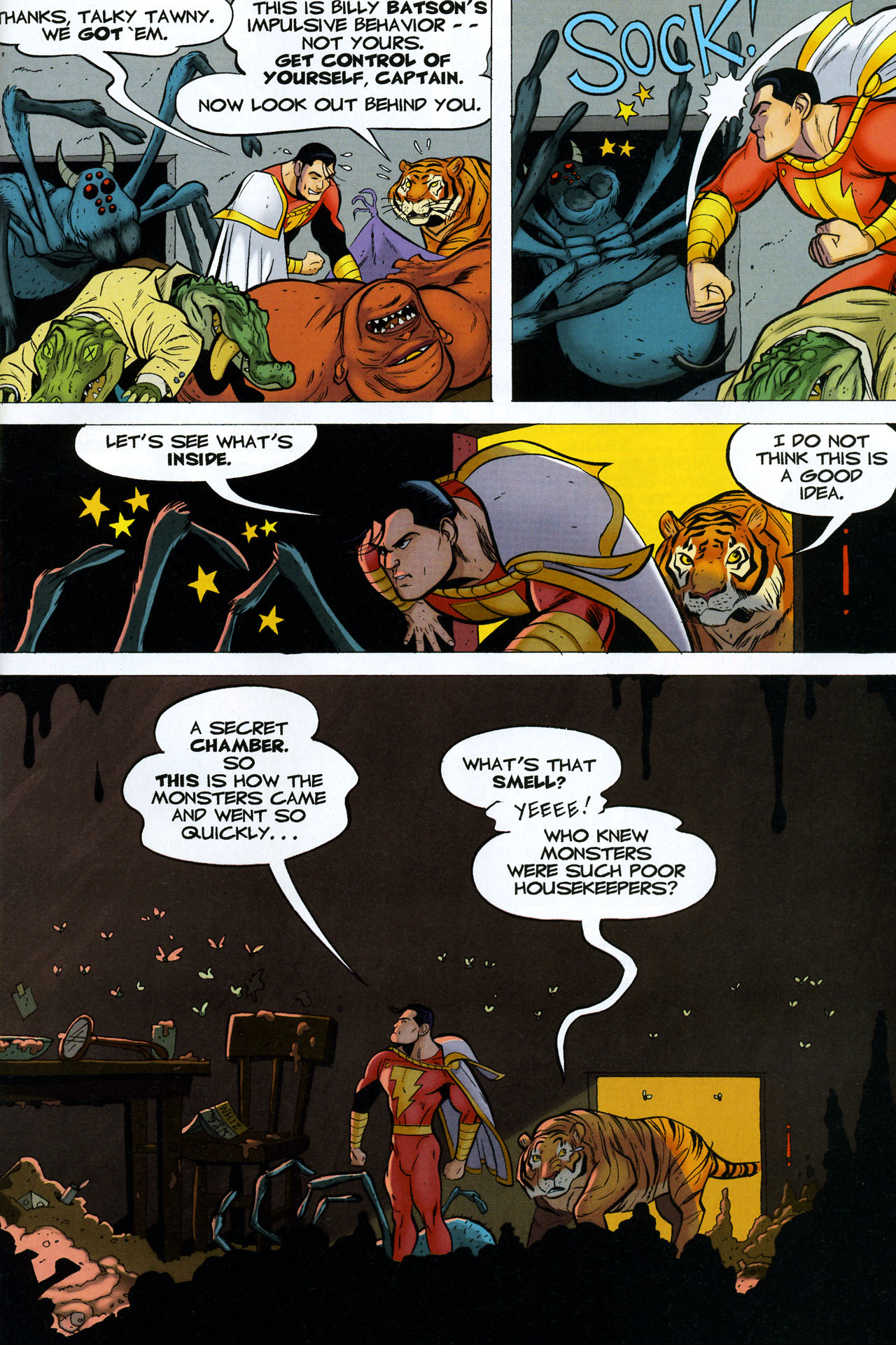 Read online Shazam!: The Monster Society of Evil comic -  Issue #4 - 5