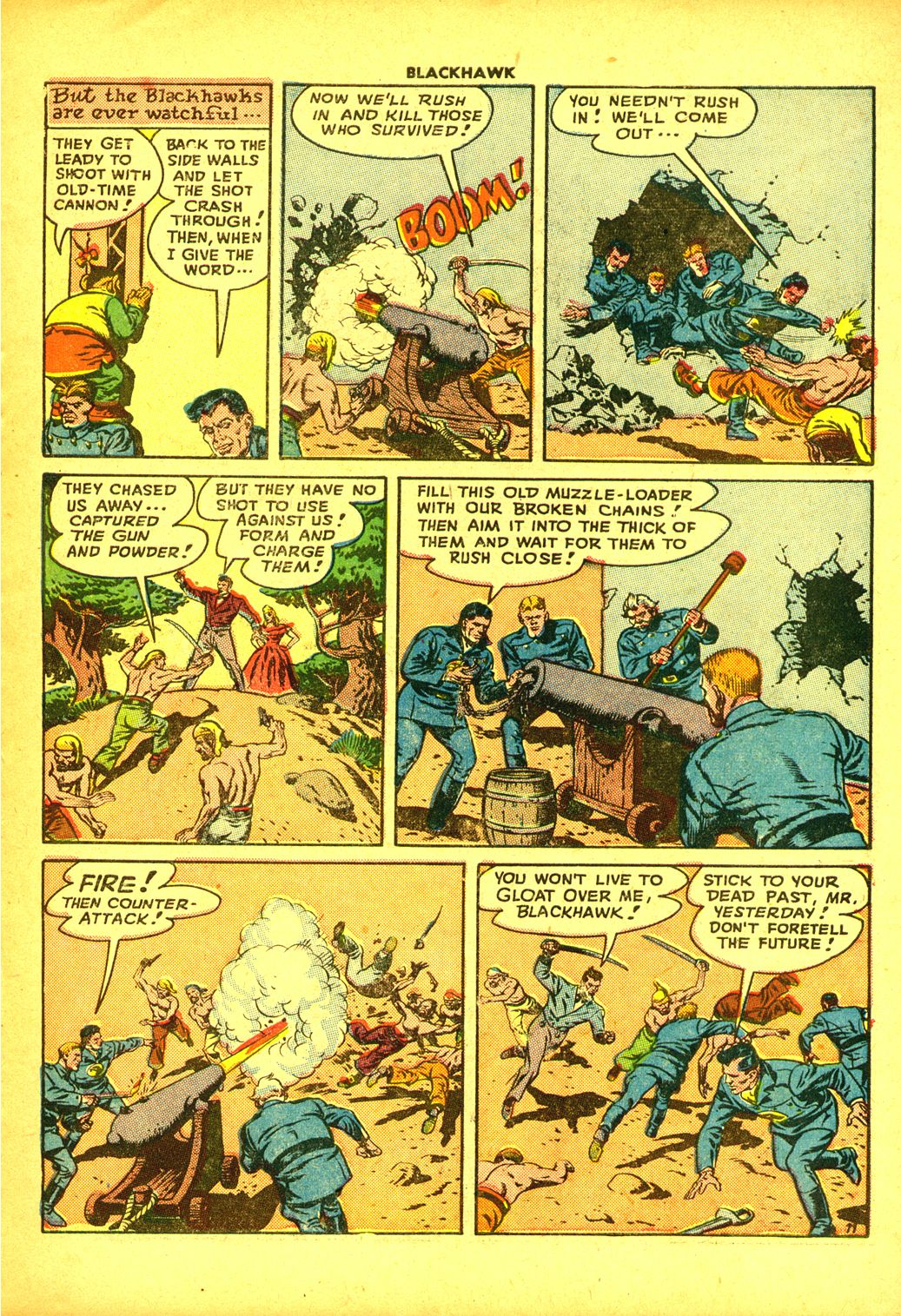 Read online Blackhawk (1957) comic -  Issue #18 - 13