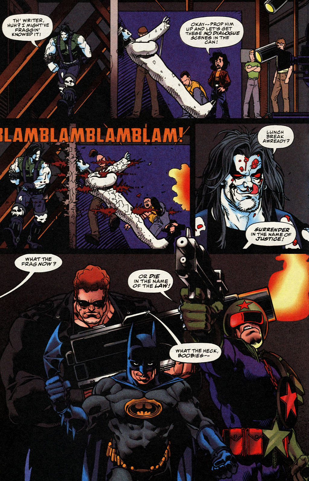 Read online Lobo Goes to Hollywood comic -  Issue # Full - 13