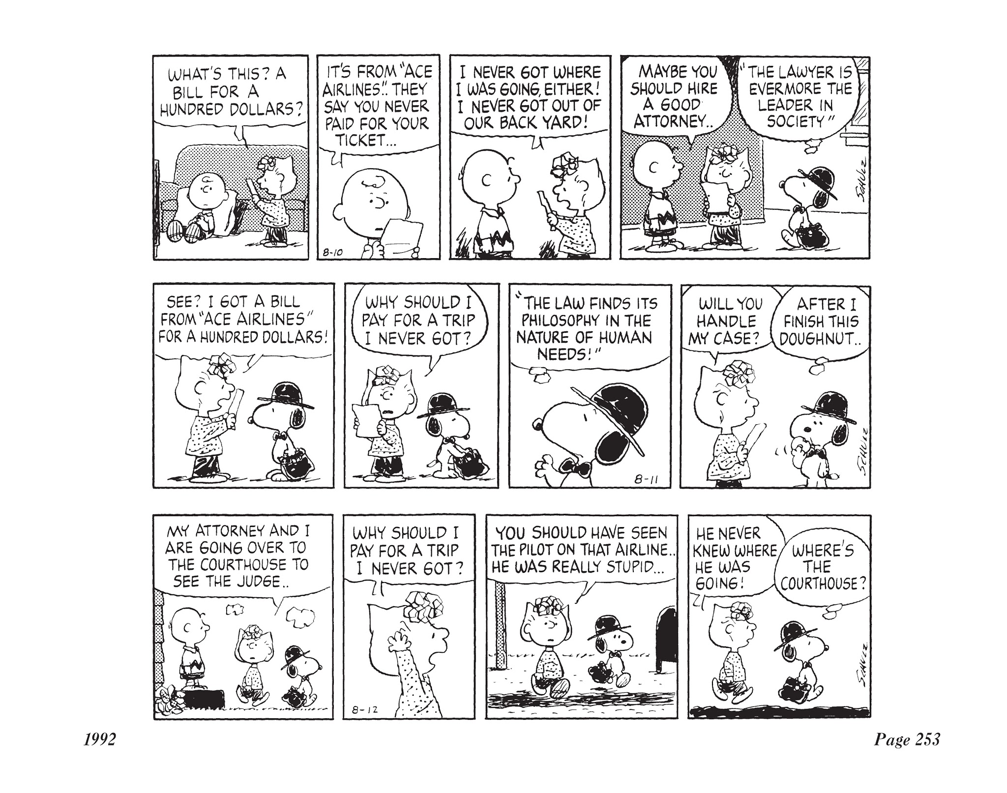 Read online The Complete Peanuts comic -  Issue # TPB 21 - 267