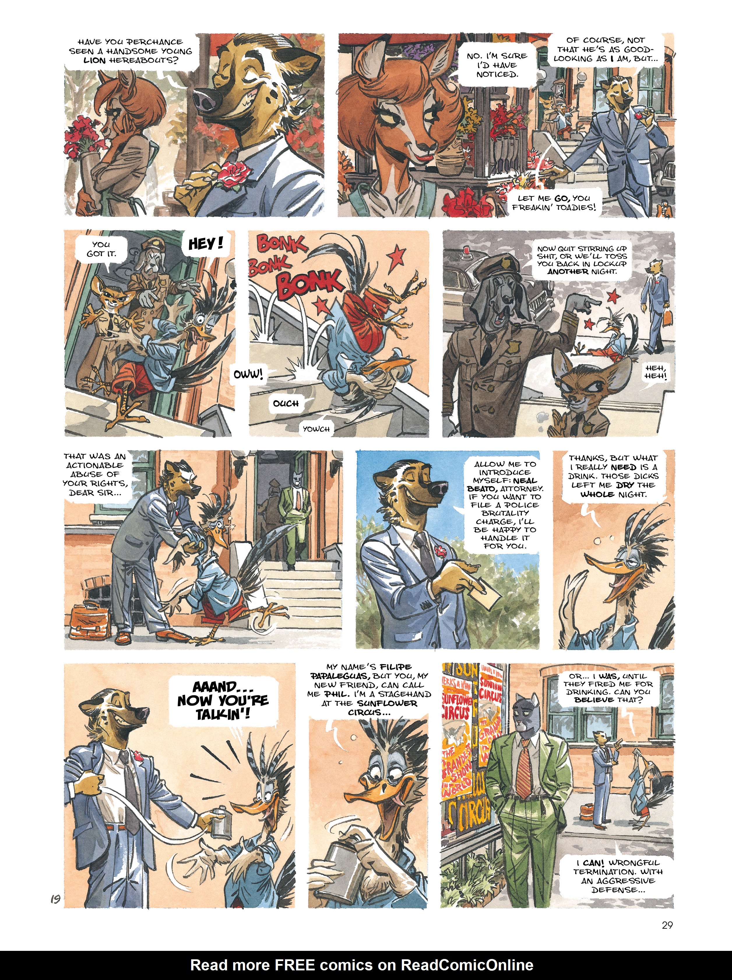 Read online Blacksad: Amarillo comic -  Issue # Full - 28