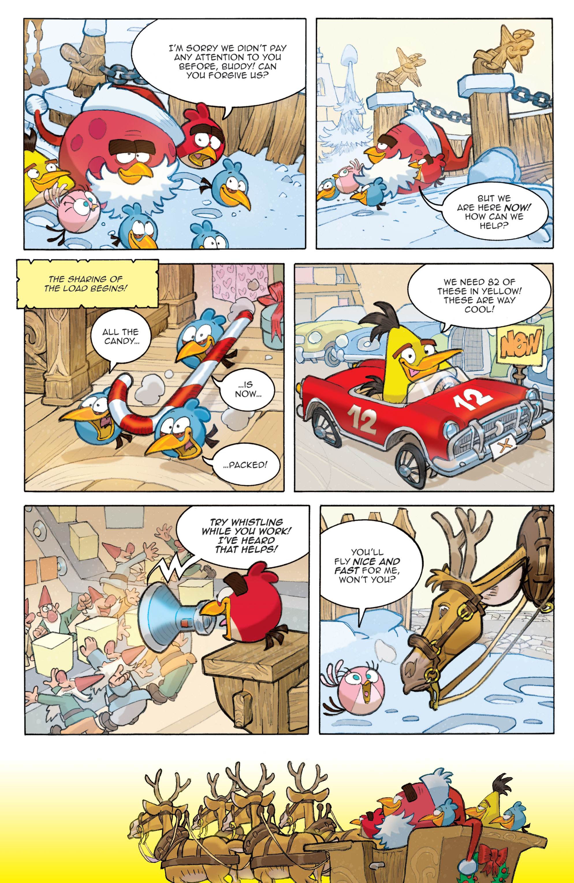 Read online Angry Birds Comics (2014) comic -  Issue # _Holiday Special - 42
