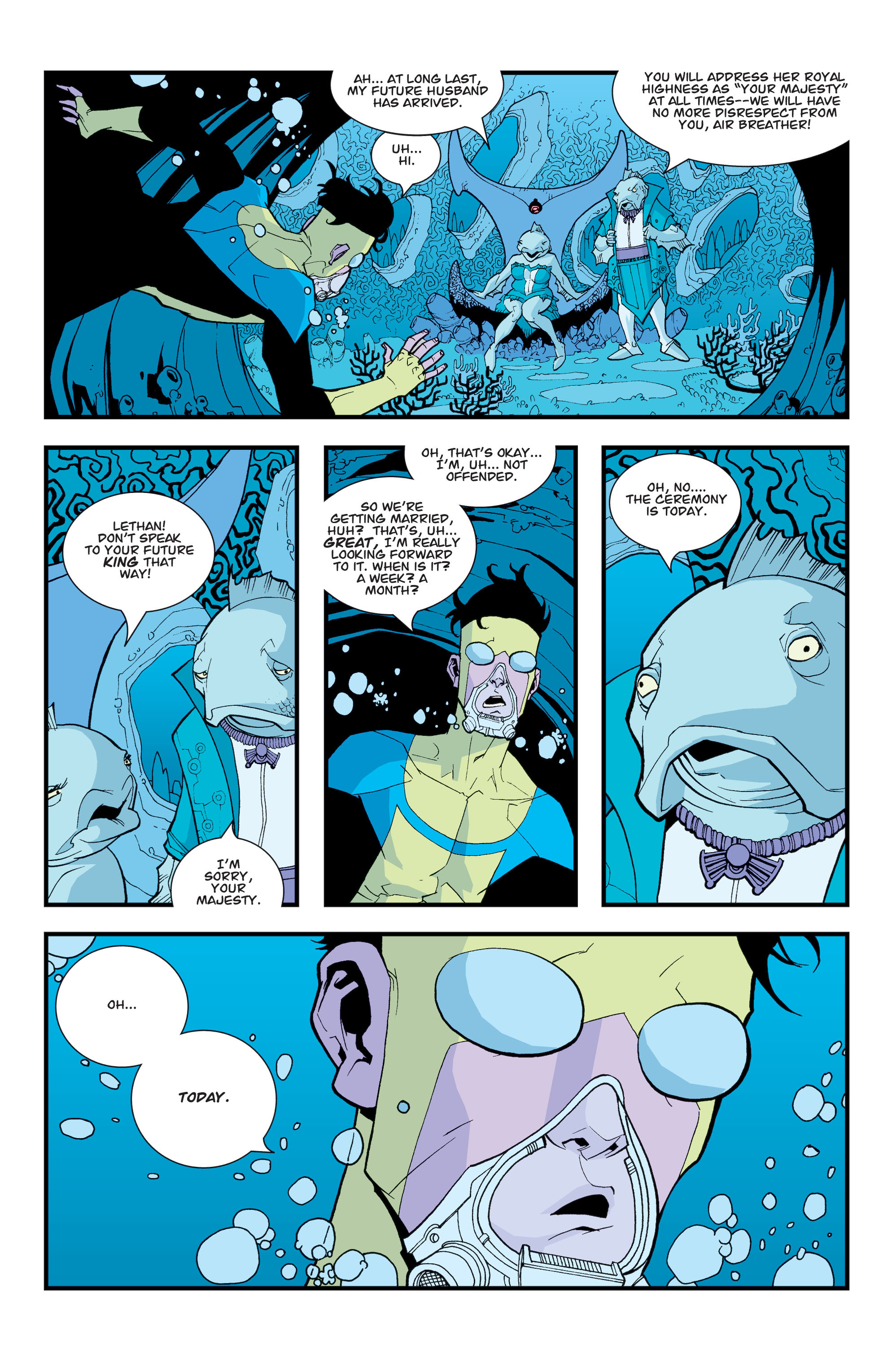 Read online Invincible comic -  Issue # _TPB 4 - Head of The Class - 40