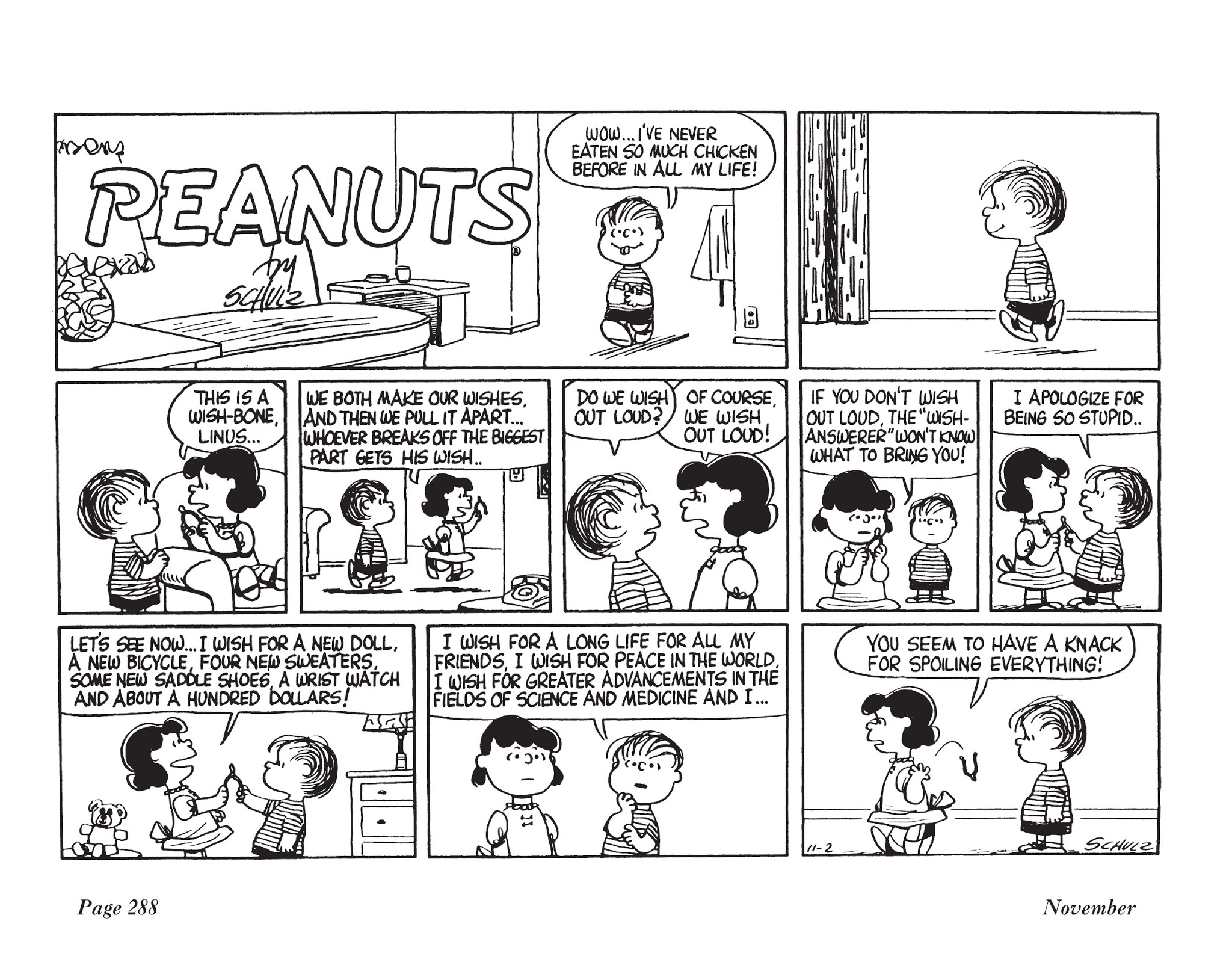 Read online The Complete Peanuts comic -  Issue # TPB 4 - 302