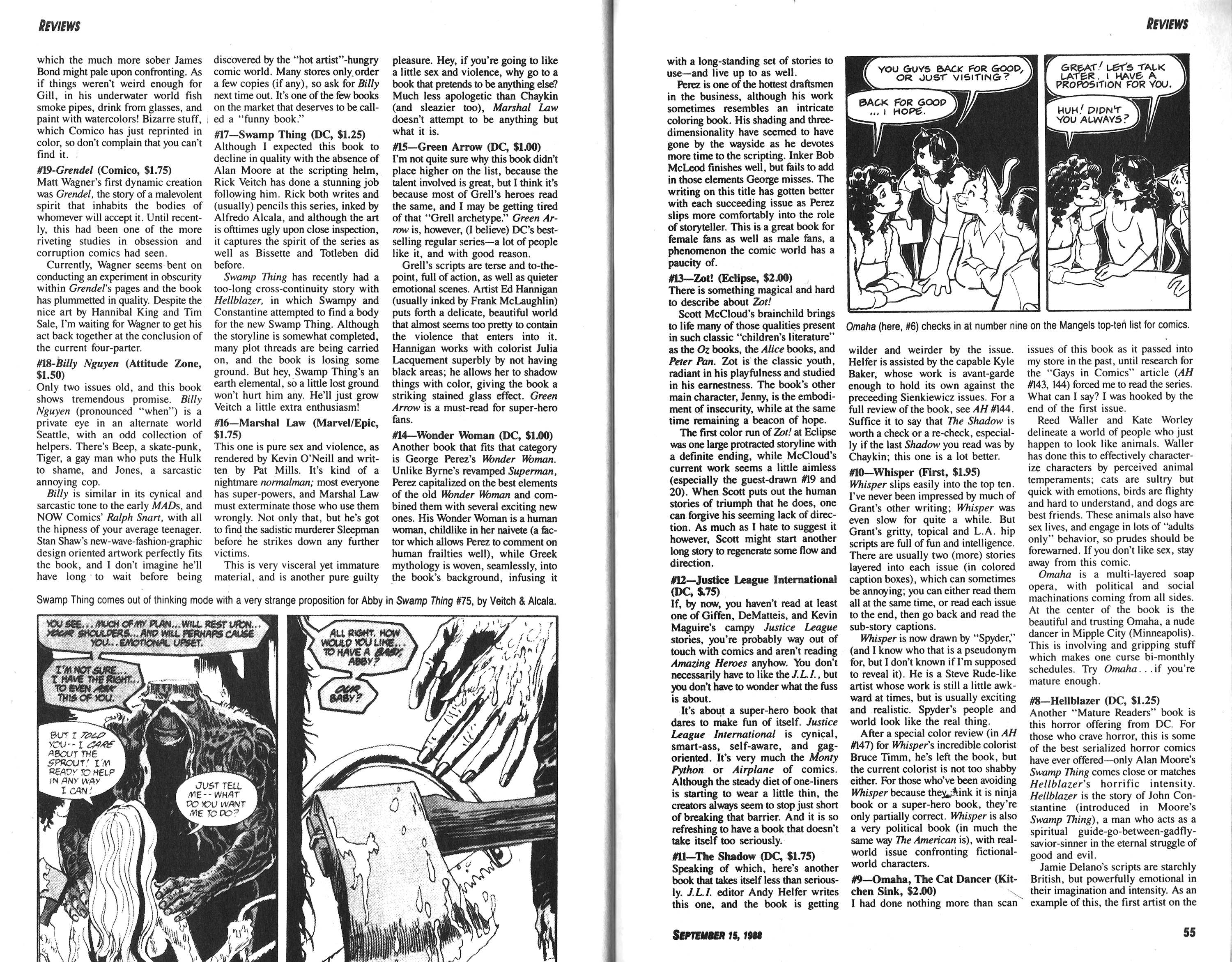 Read online Amazing Heroes comic -  Issue #149 - 28