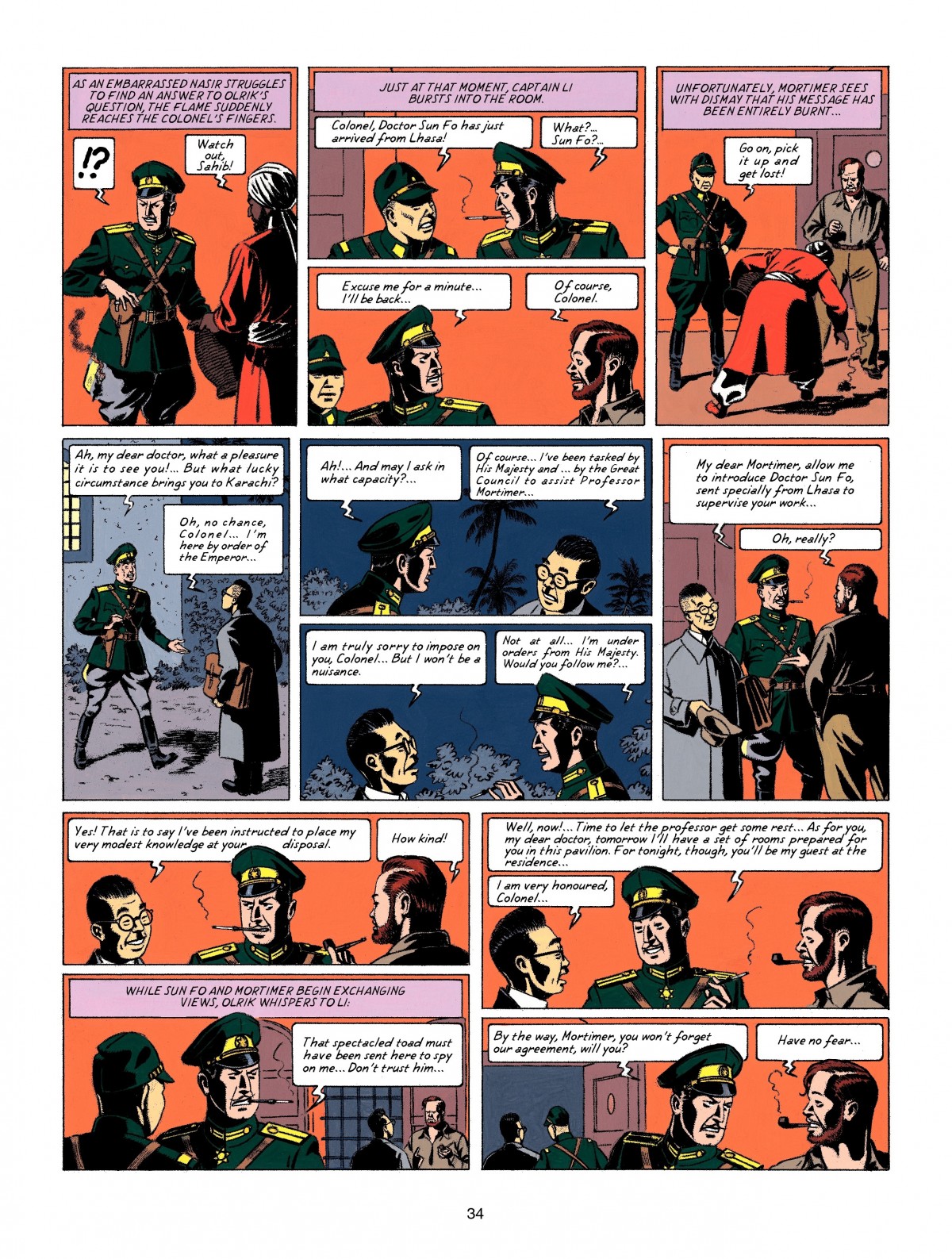 Read online Blake & Mortimer comic -  Issue #16 - 34