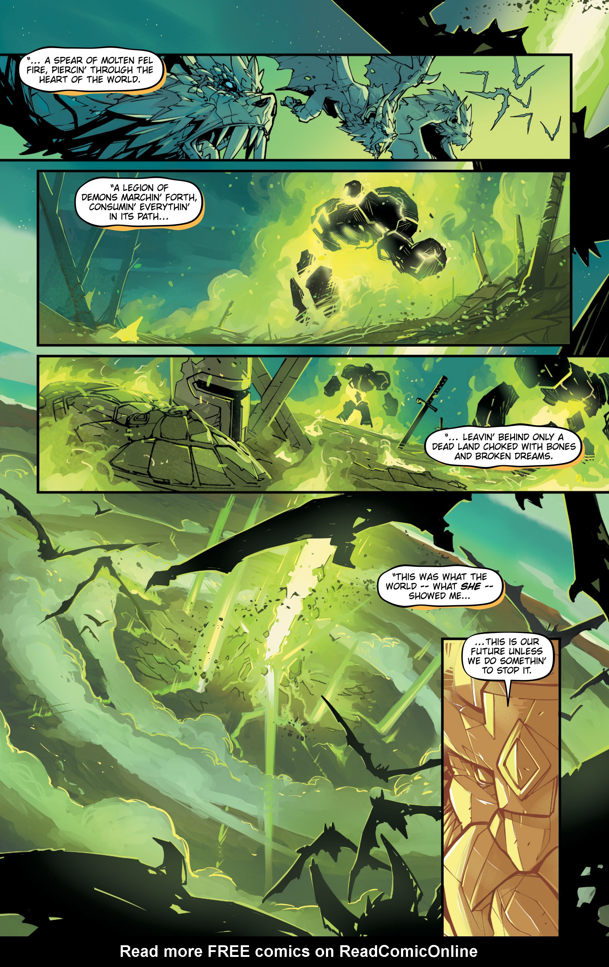 Read online World of Warcraft: Legion comic -  Issue #1 - 8