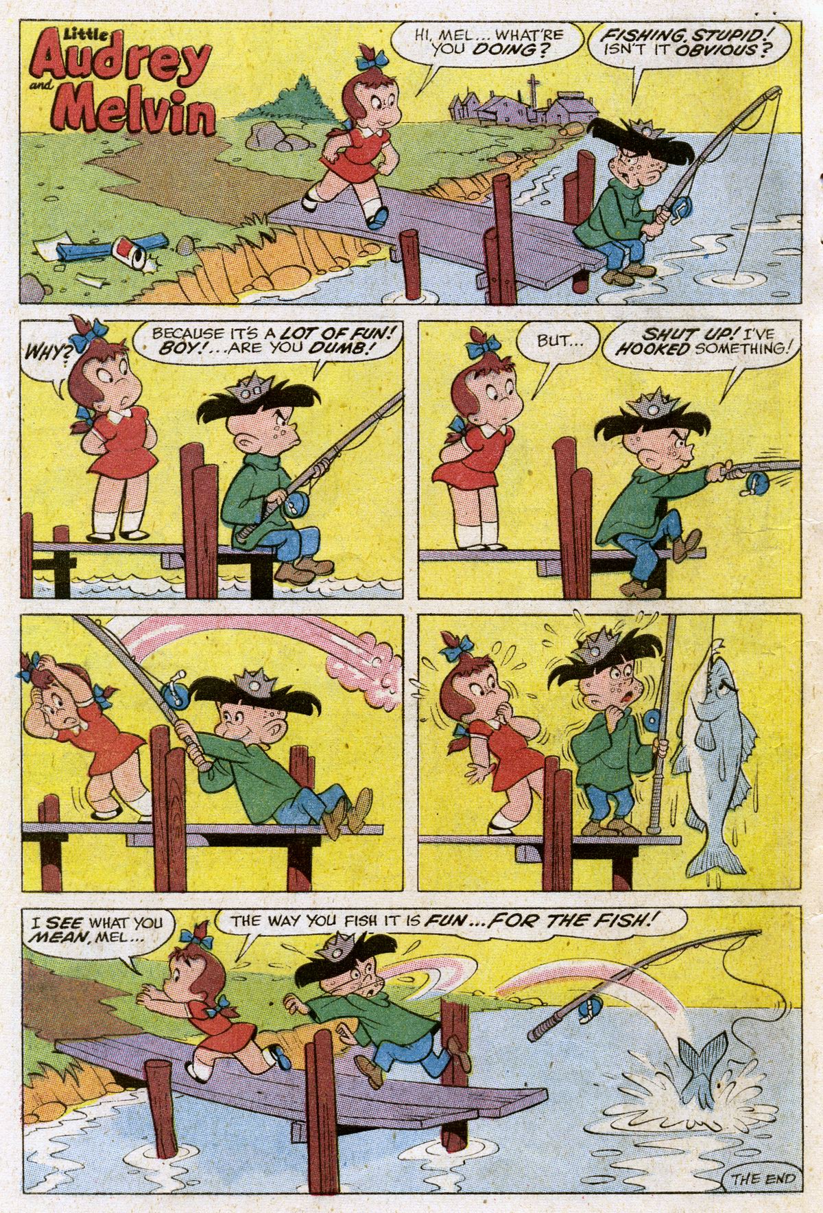 Read online Little Audrey And Melvin comic -  Issue #52 - 33