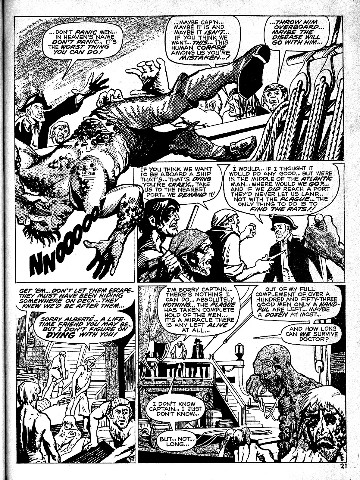 Read online Nightmare (1970) comic -  Issue #7 - 21