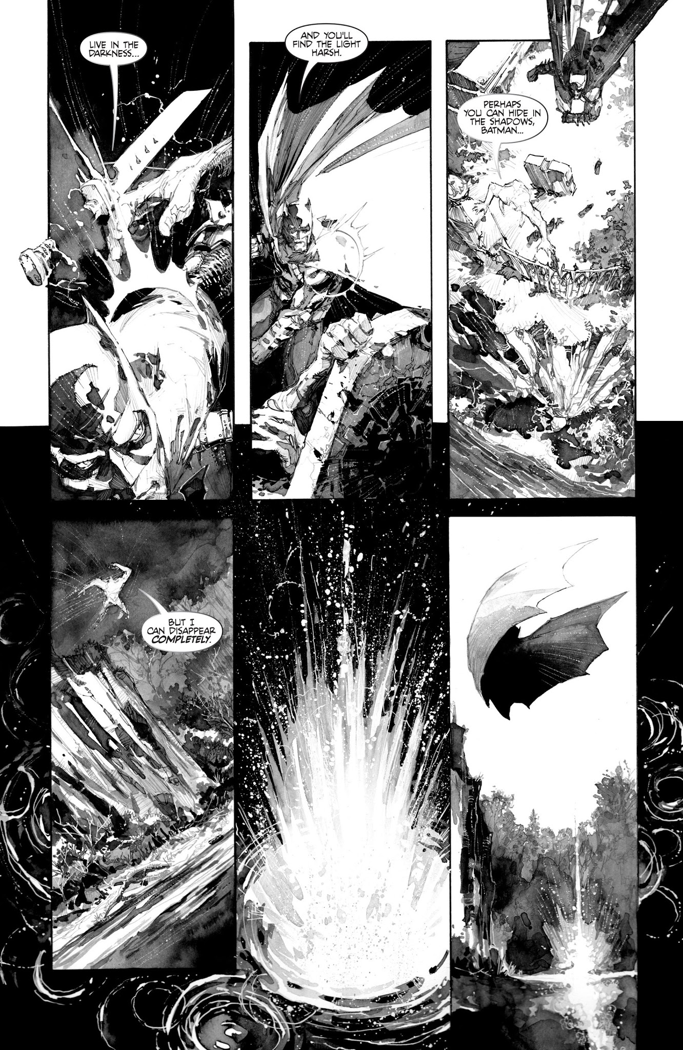 Read online Batman Black and White (2013) comic -  Issue #4 - 9