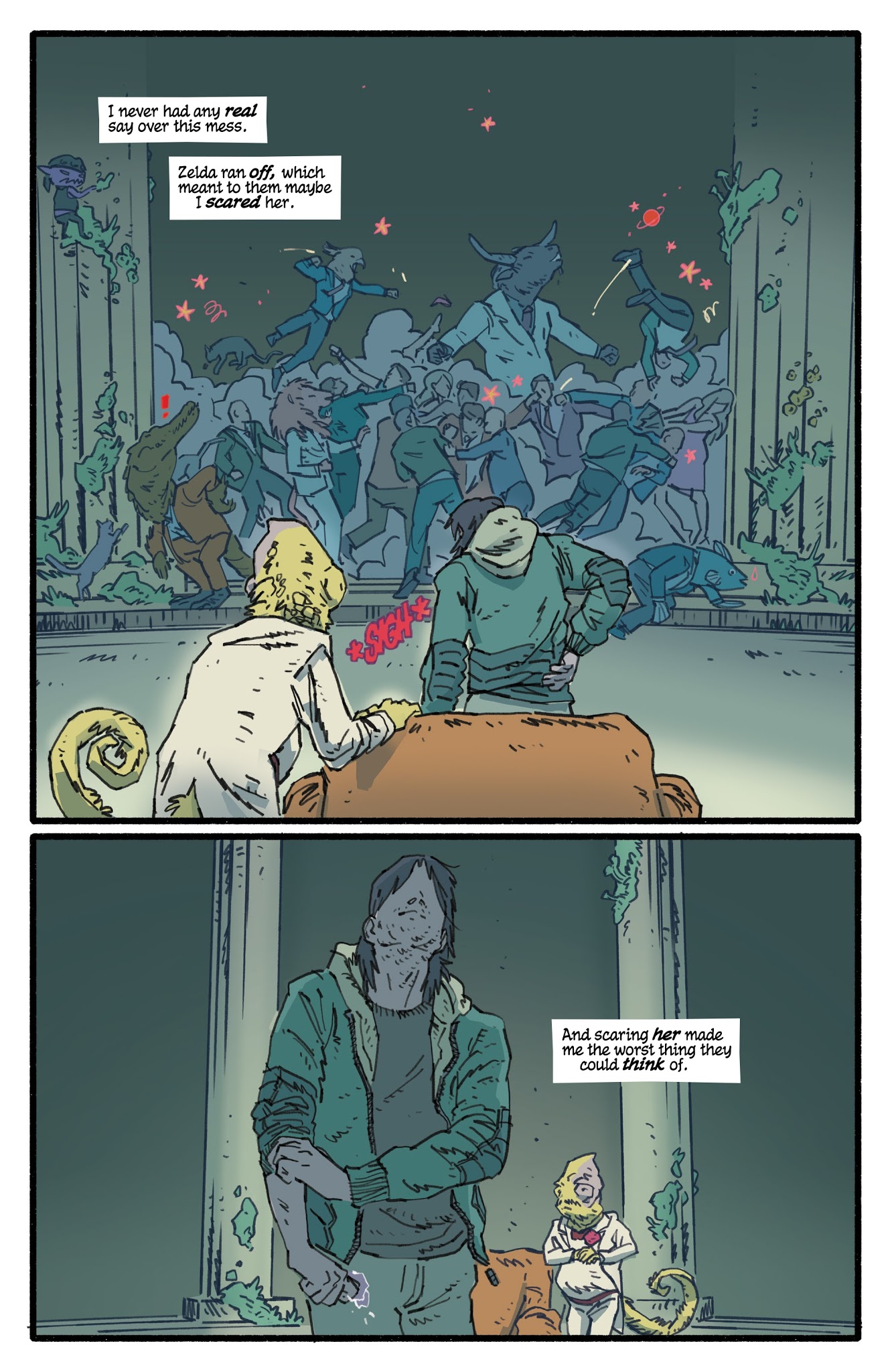 Read online Black Cloud comic -  Issue #6 - 6