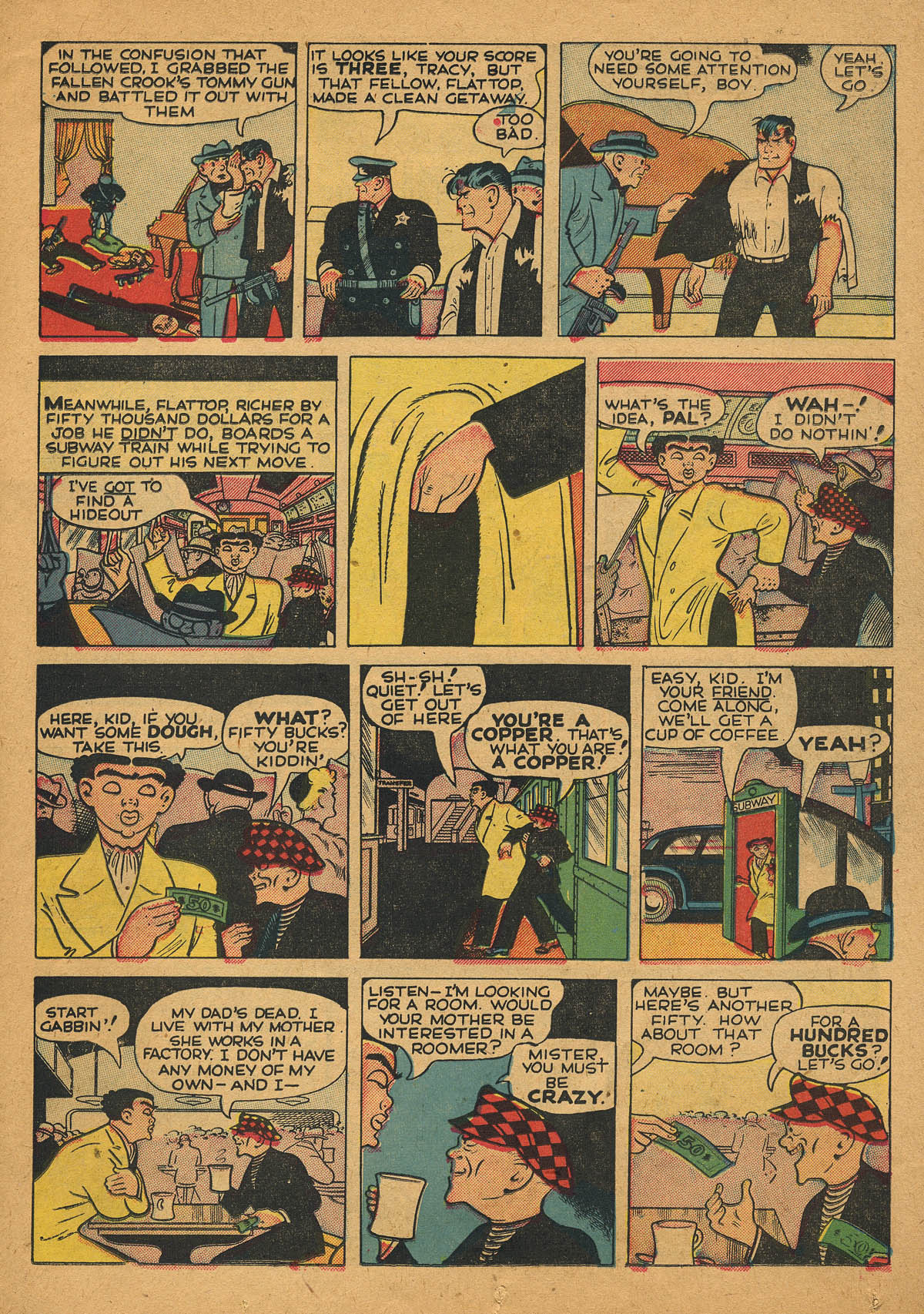 Read online Dick Tracy comic -  Issue #25 - 13
