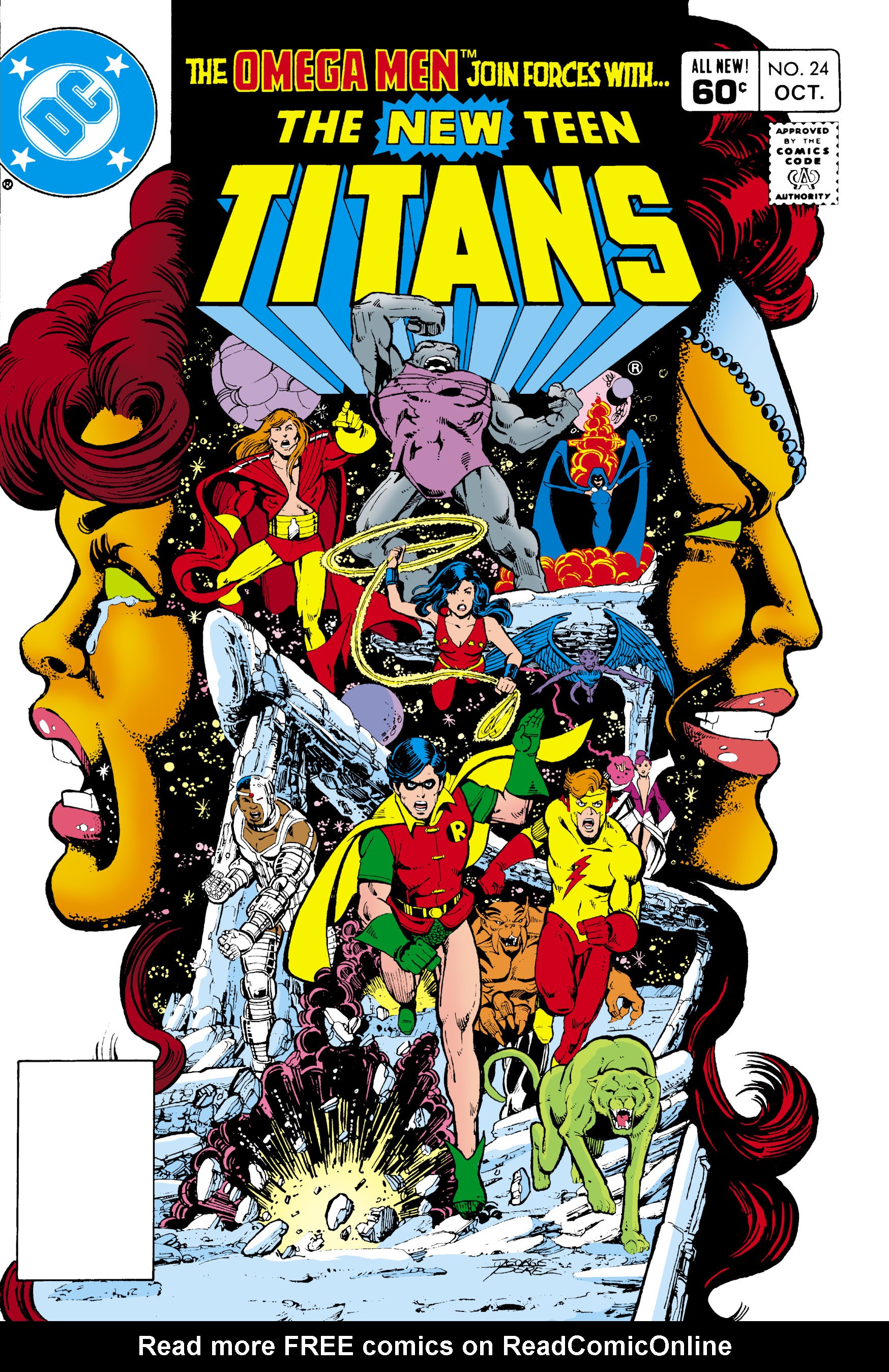 Read online The New Teen Titans (1980) comic -  Issue #24 - 1