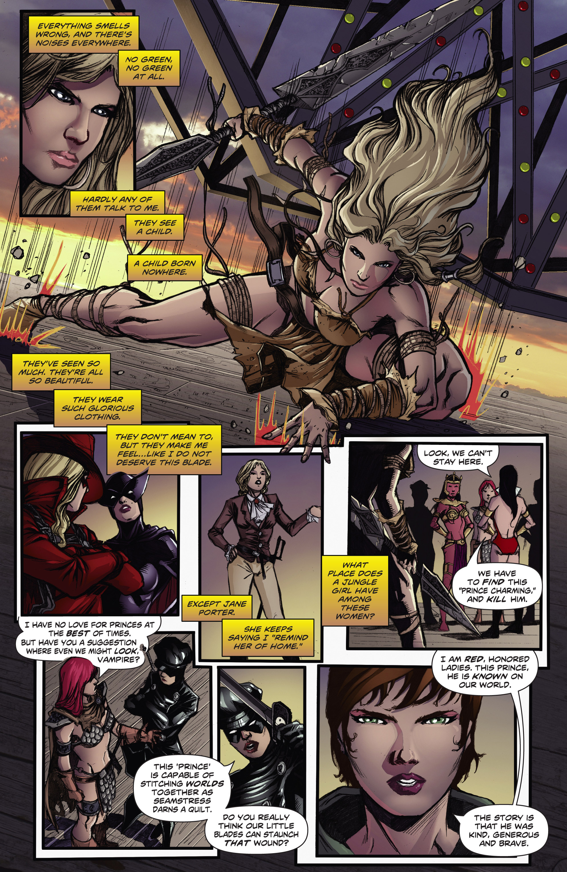 Read online Swords of Sorrow comic -  Issue #5 - 8