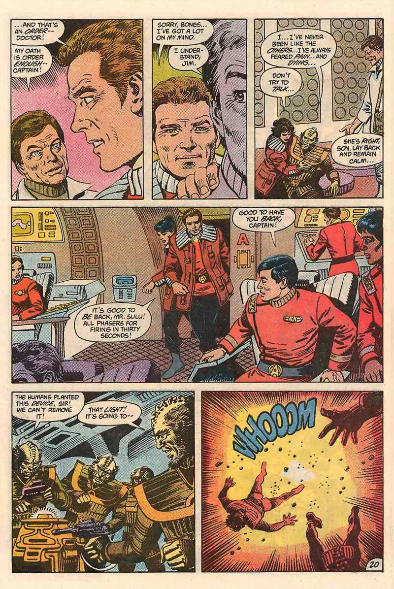 Read online Star Trek (1984) comic -  Issue #2 - 21