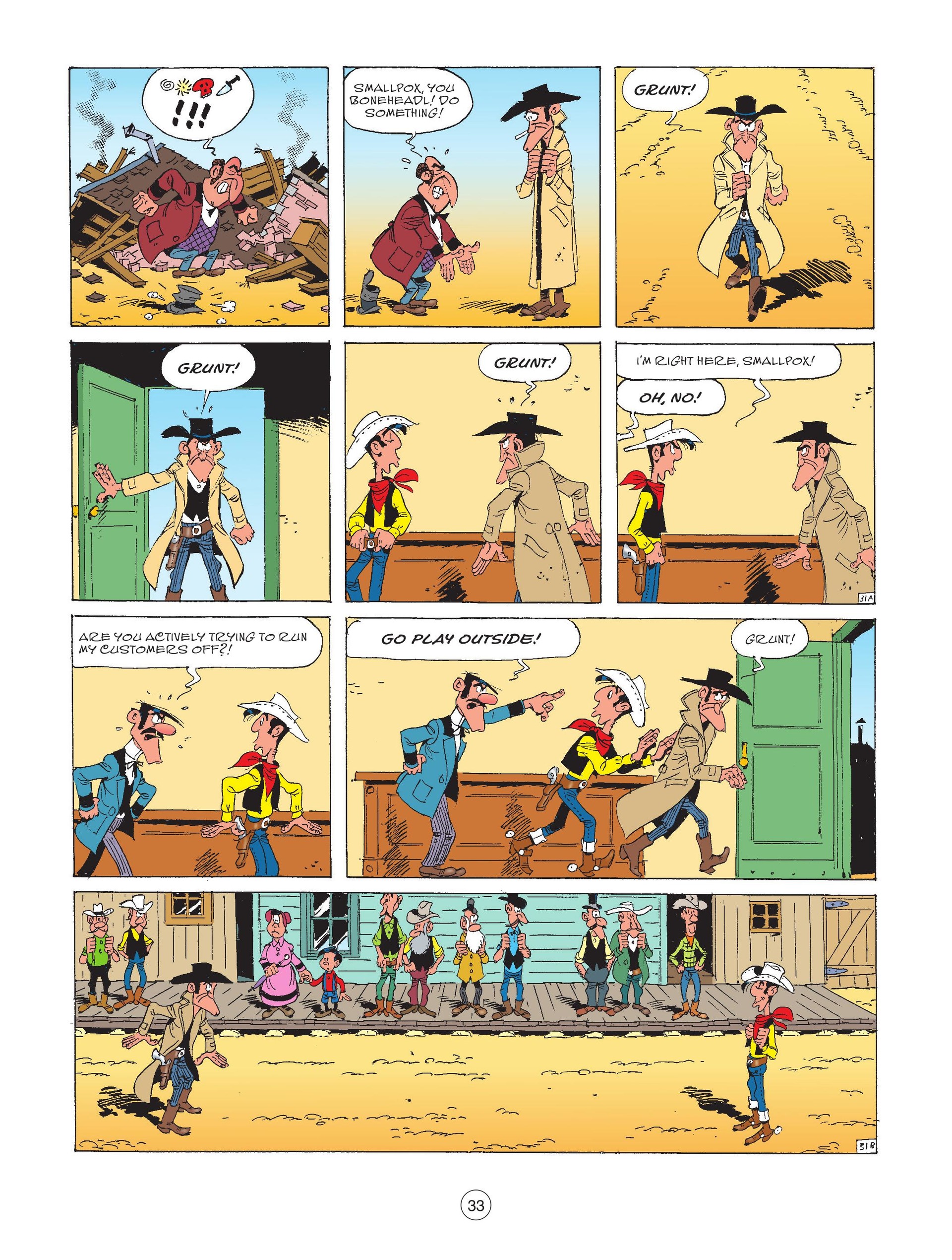 Read online A Lucky Luke Adventure comic -  Issue #72 - 35