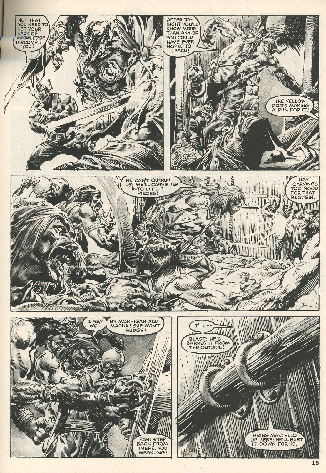 Read online The Savage Sword Of Conan comic -  Issue #107 - 15