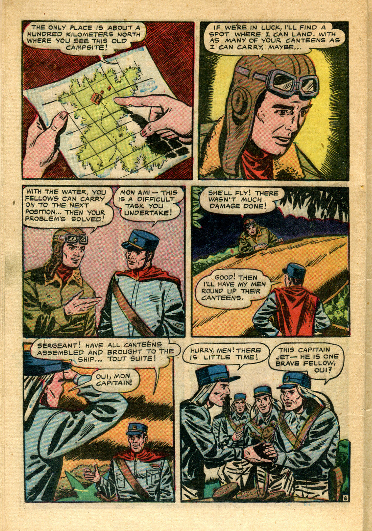 Read online Captain Jet comic -  Issue #2 - 8