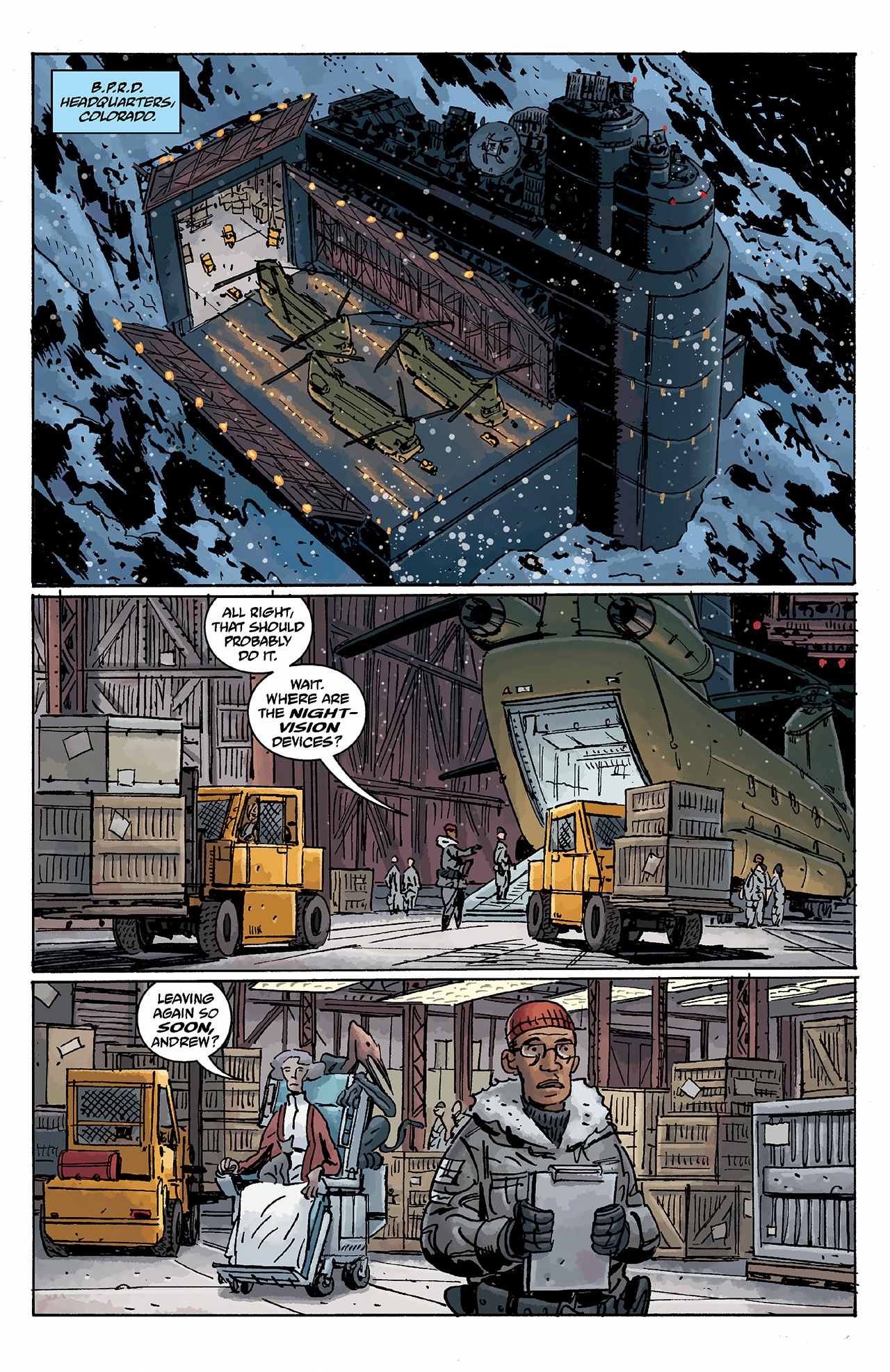 Read online B.P.R.D.: King of Fear comic -  Issue #1 - 10