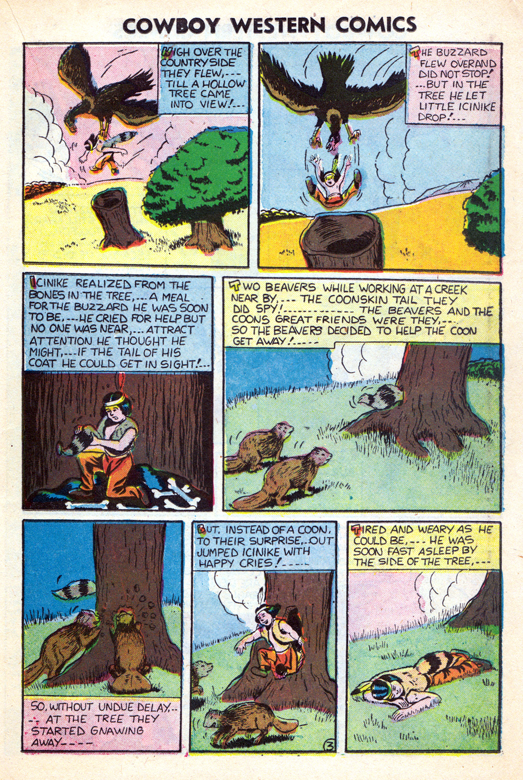 Read online Cowboy Western Comics (1948) comic -  Issue #35 - 23