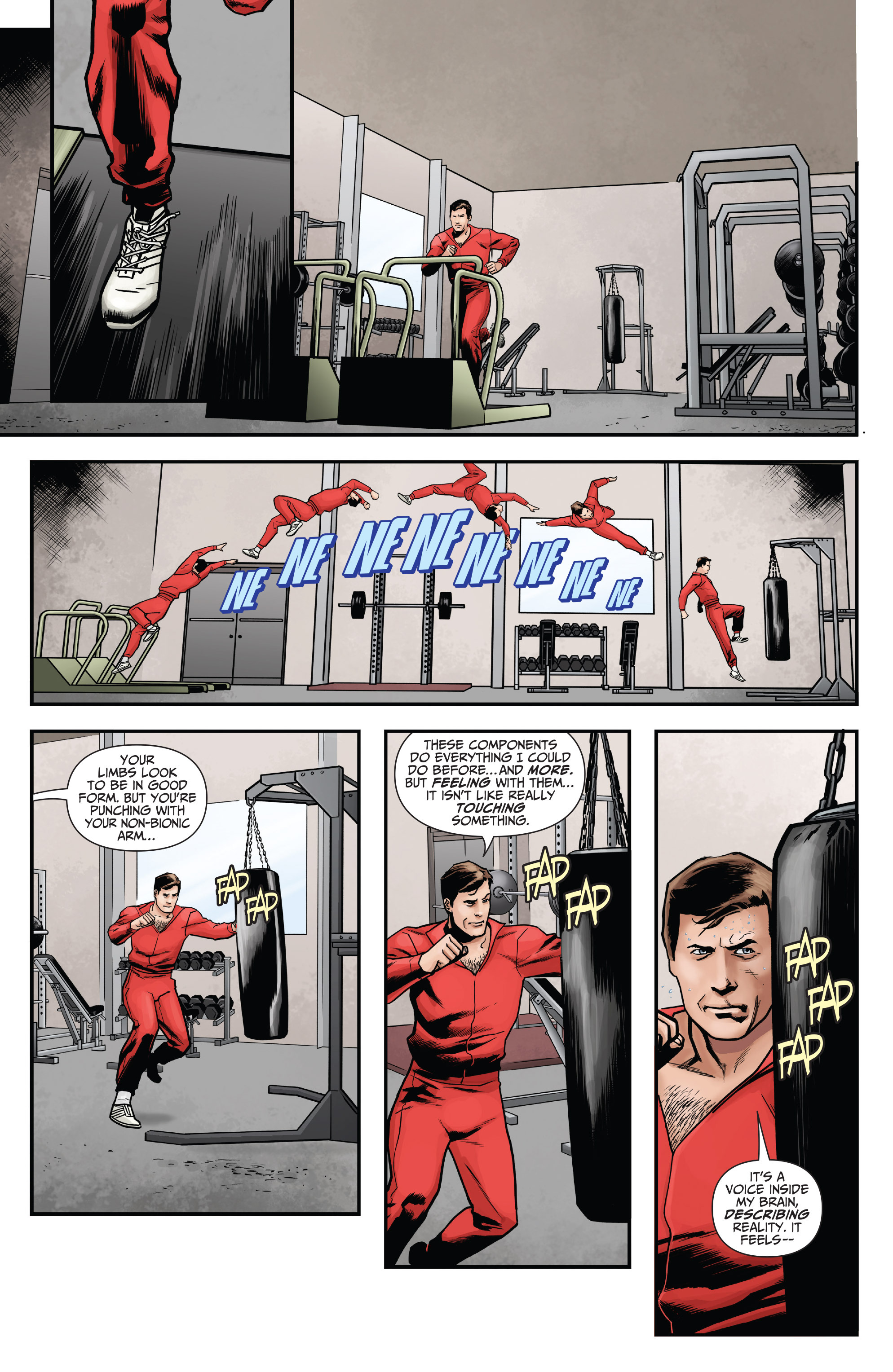 Read online The Six Million Dollar Man: Fall of Man comic -  Issue #1 - 12